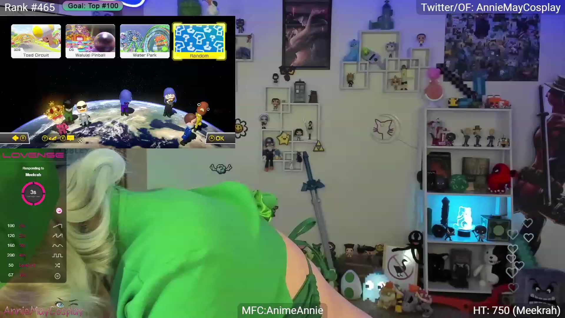 Gallery image thumbnail from AnimeAnnie's myfreecams stream on, 08/22/2023, 03:29 image 6 of 20