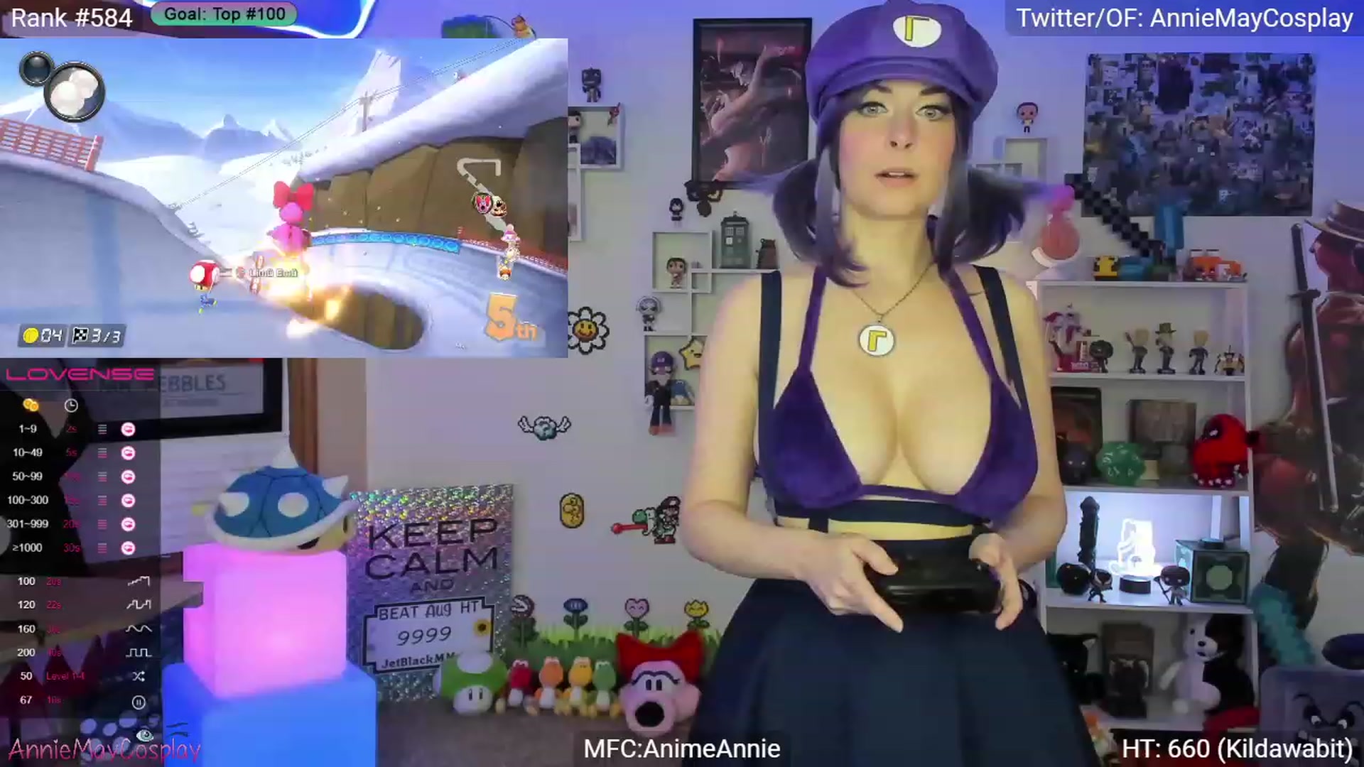 Gallery image thumbnail from AnimeAnnie's myfreecams stream on, 08/29/2023, 02:33 image 14 of 20