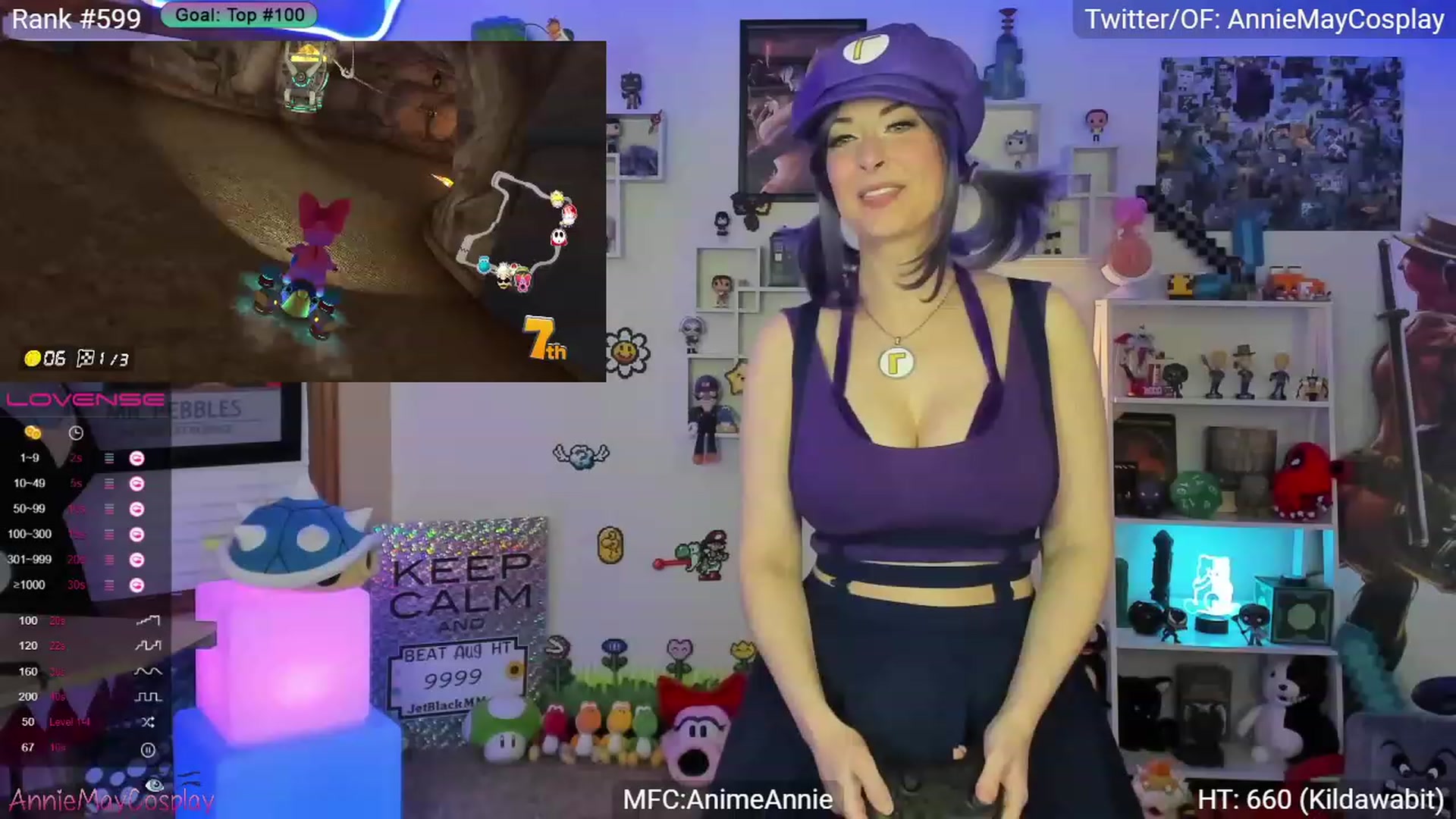 Gallery image thumbnail from AnimeAnnie's myfreecams stream on, 08/29/2023, 02:33 image 2 of 20