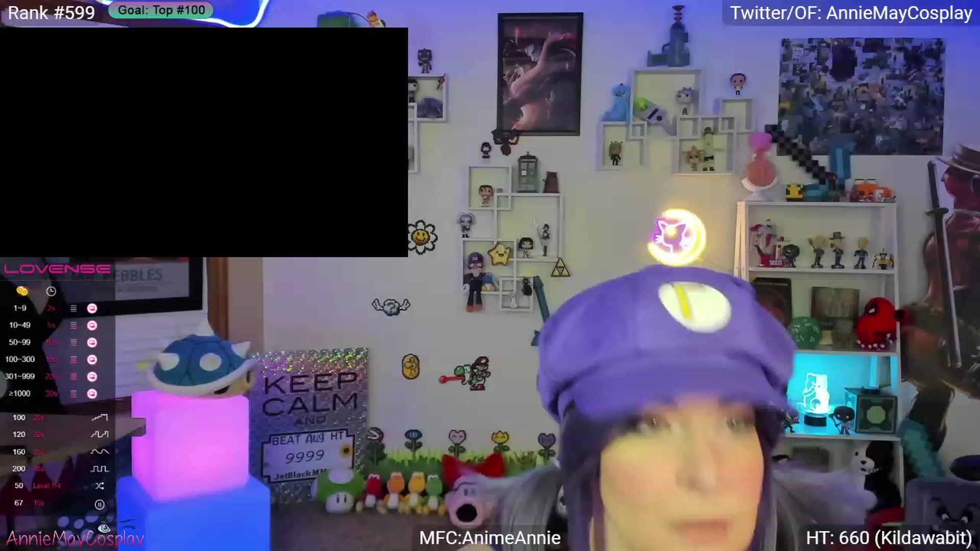 Gallery image thumbnail from AnimeAnnie's myfreecams stream on, 08/29/2023, 02:33 image 1 of 20