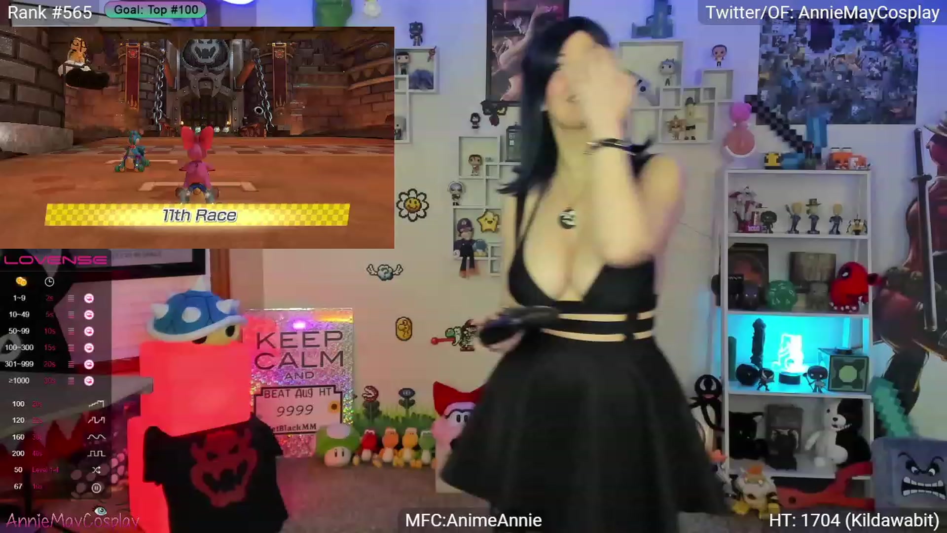 Gallery image thumbnail from AnimeAnnie's myfreecams stream on, 08/31/2023, 02:55 image 20 of 20