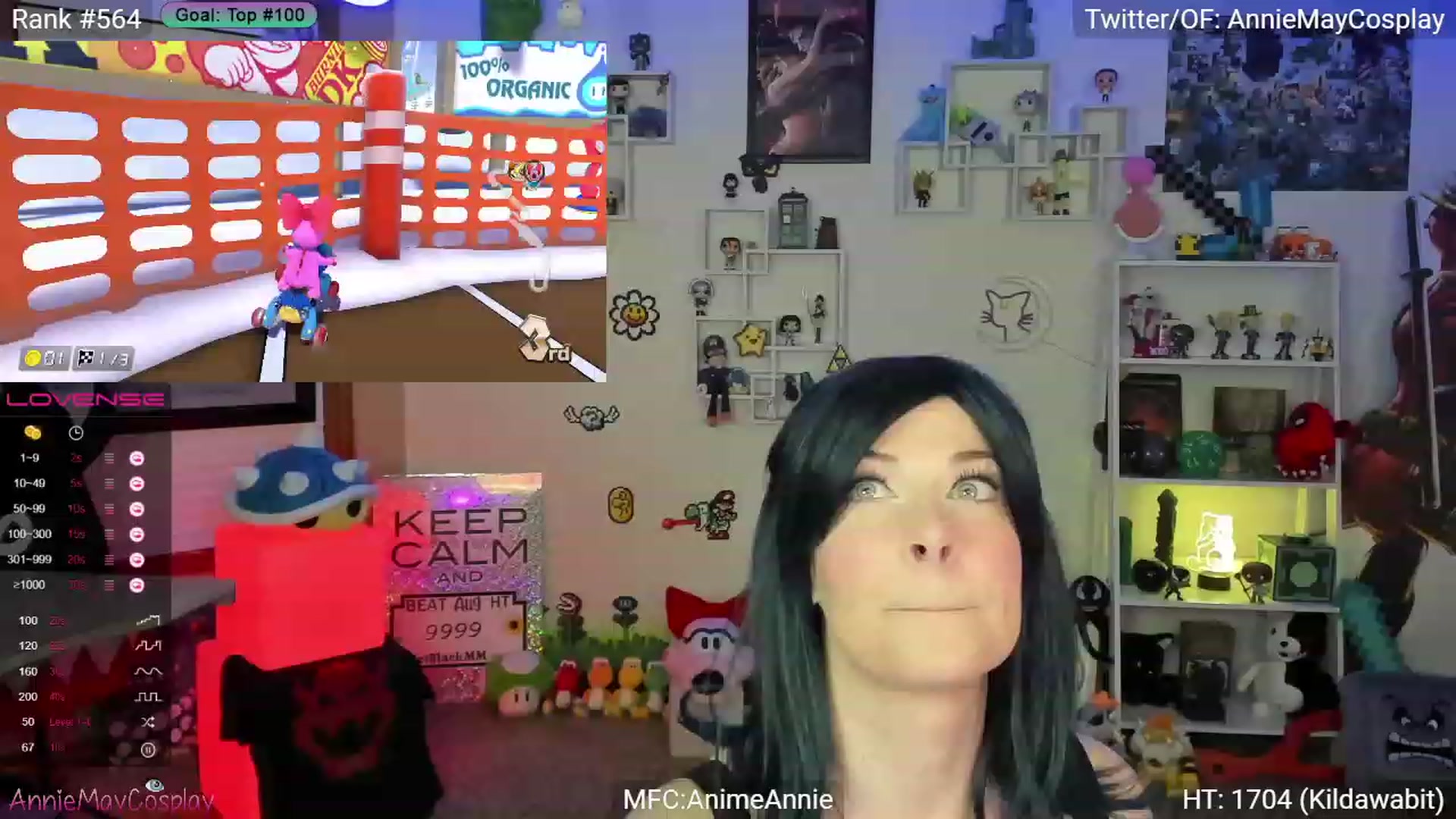 Gallery image thumbnail from AnimeAnnie's myfreecams stream on, 08/31/2023, 02:55 image 19 of 20
