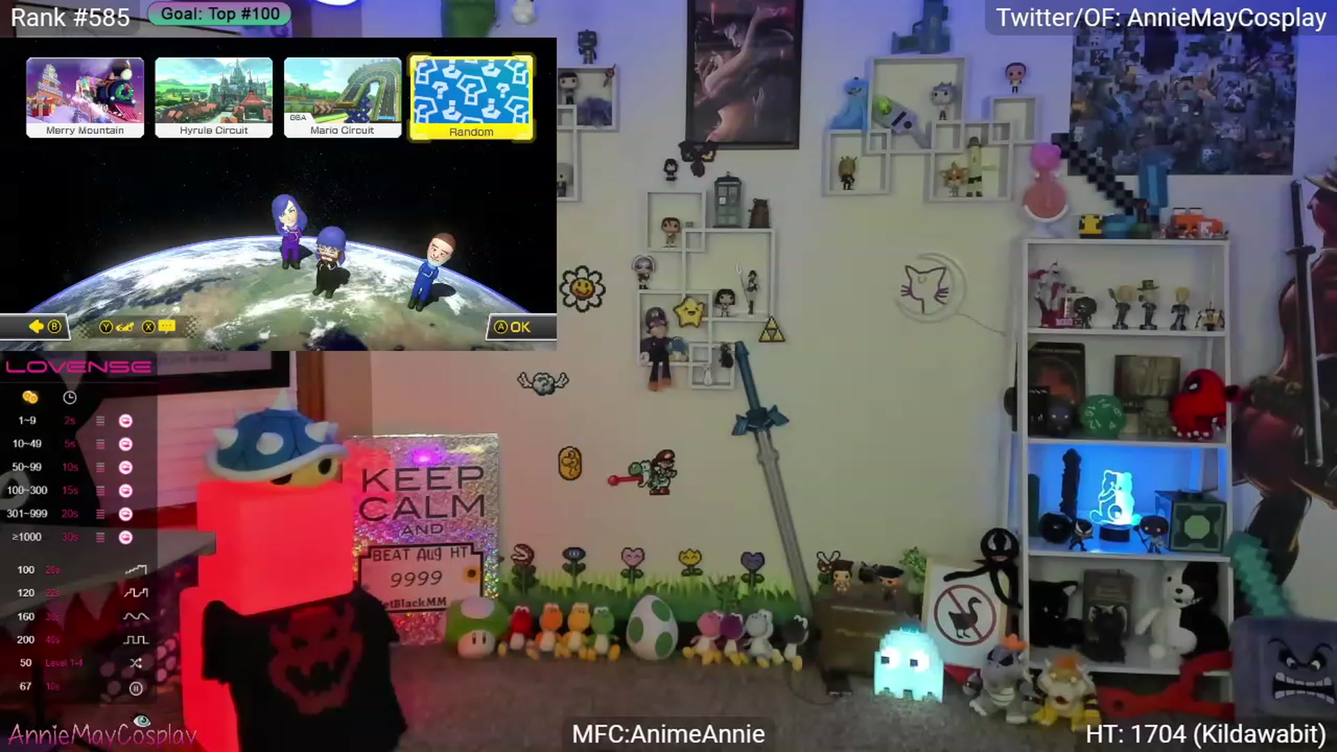 Gallery image thumbnail from AnimeAnnie's myfreecams stream on, 08/31/2023, 02:55 image 8 of 20