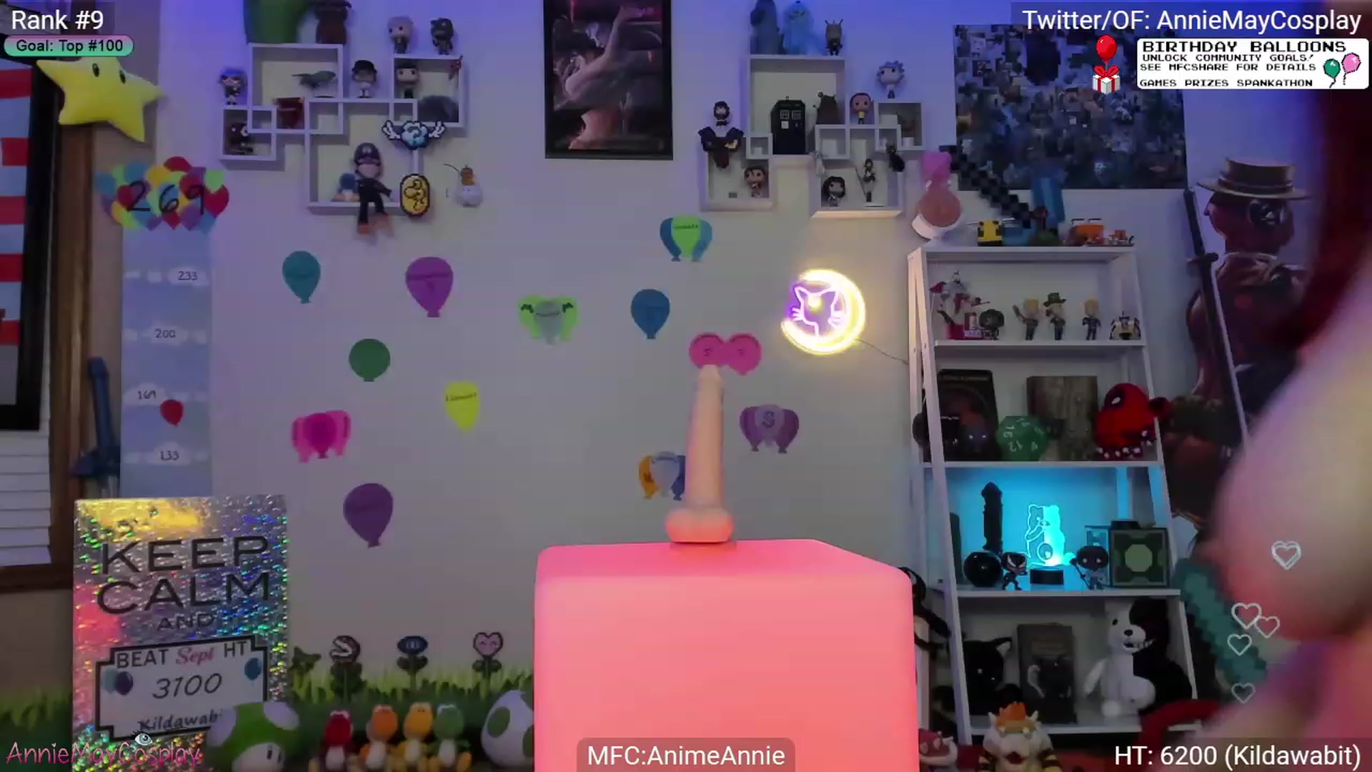 Gallery image thumbnail from AnimeAnnie's myfreecams stream on, 09/03/2023, 03:02 image 3 of 20
