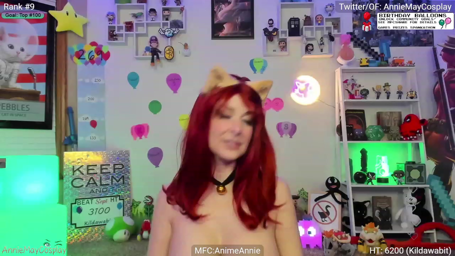 Gallery image thumbnail from AnimeAnnie's myfreecams stream on, 09/03/2023, 03:02 image 20 of 20
