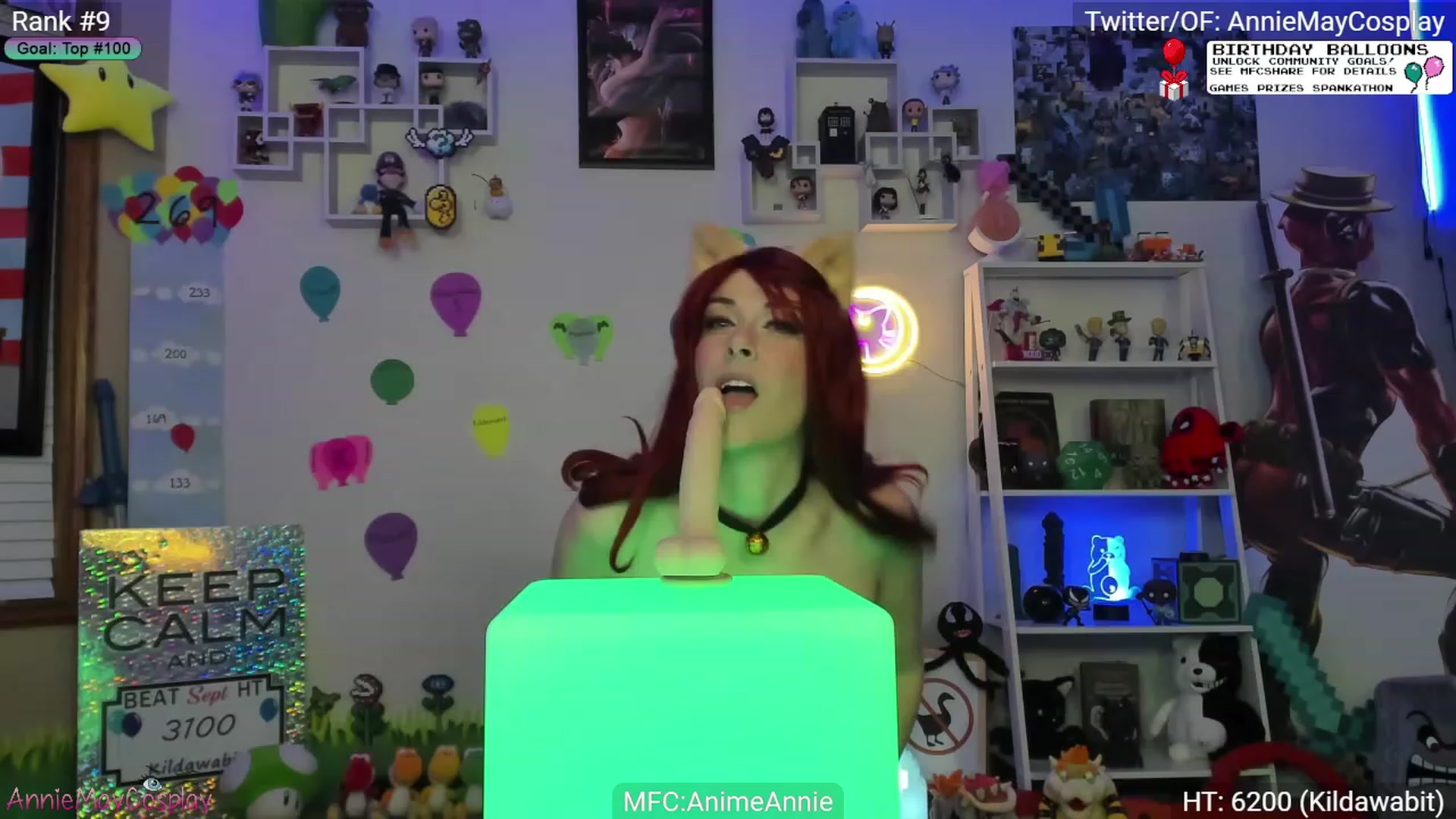 Gallery image thumbnail from AnimeAnnie's myfreecams stream on, 09/03/2023, 03:02 image 8 of 20