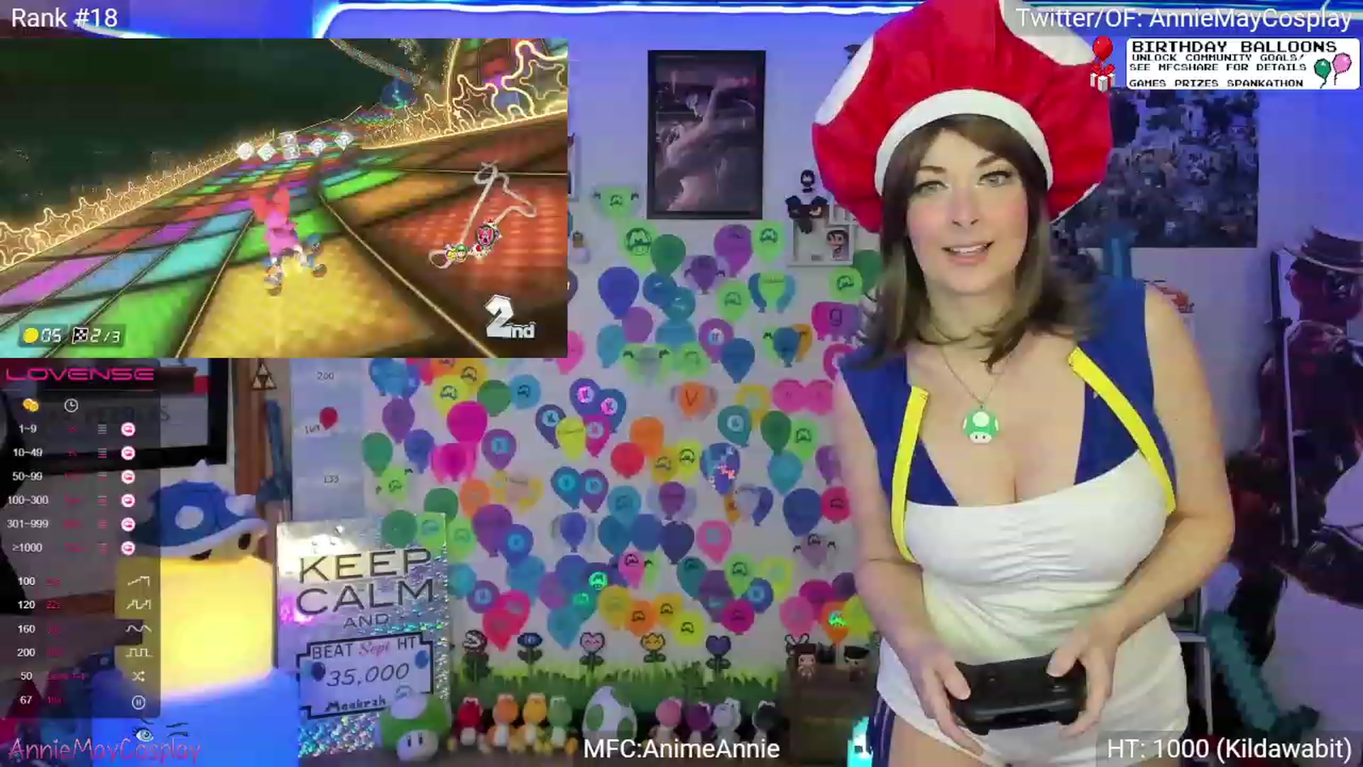 Gallery image thumbnail from AnimeAnnie's myfreecams stream on, 09/05/2023, 03:19 image 1 of 20
