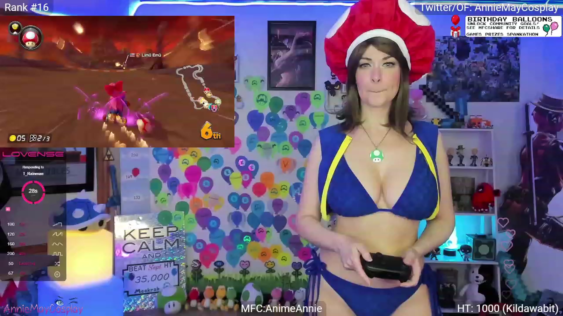 Gallery image thumbnail from AnimeAnnie's myfreecams stream on, 09/05/2023, 03:19 image 18 of 20
