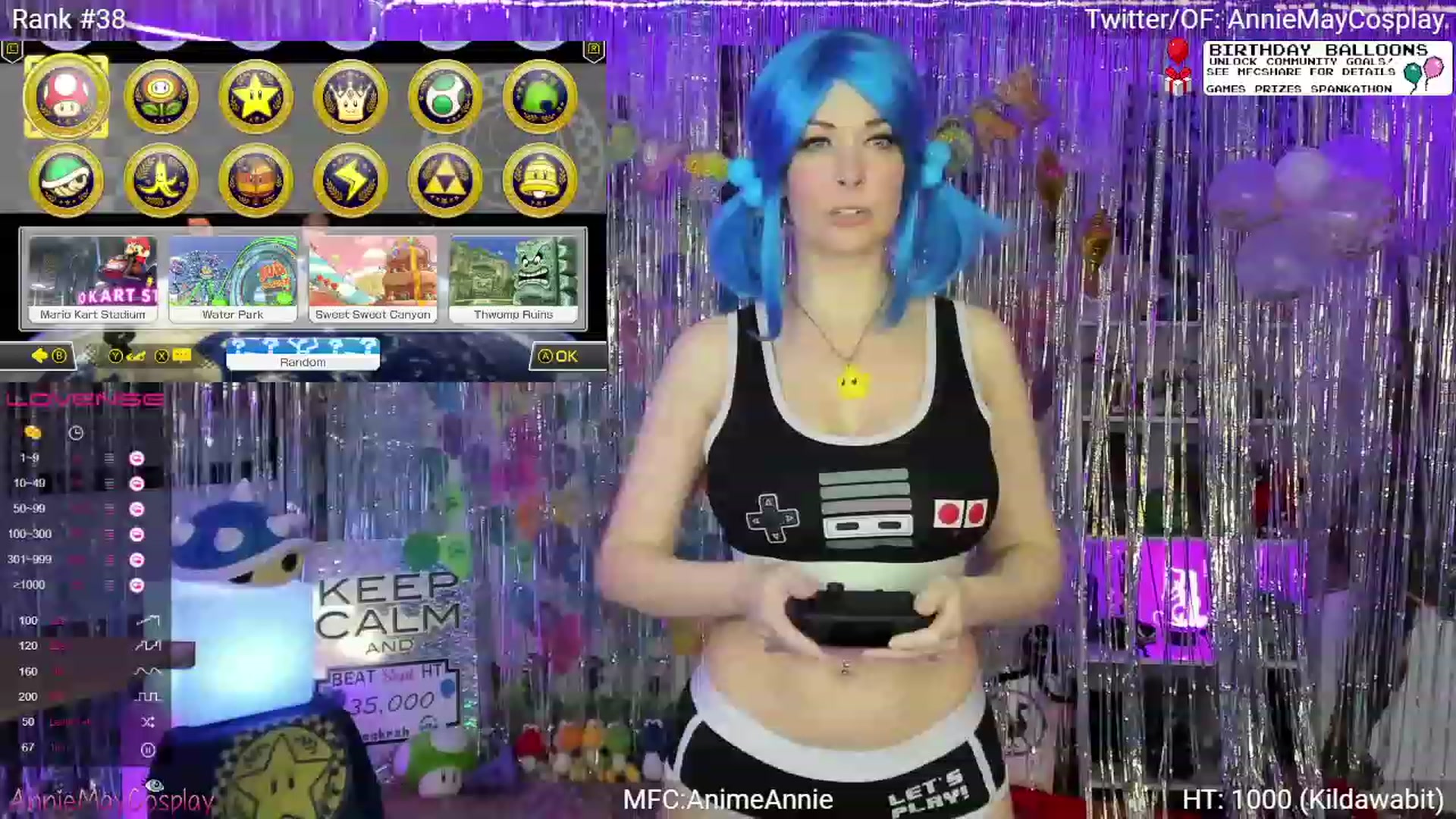 Gallery image thumbnail from AnimeAnnie's myfreecams stream on, 09/12/2023, 02:37 image 11 of 20
