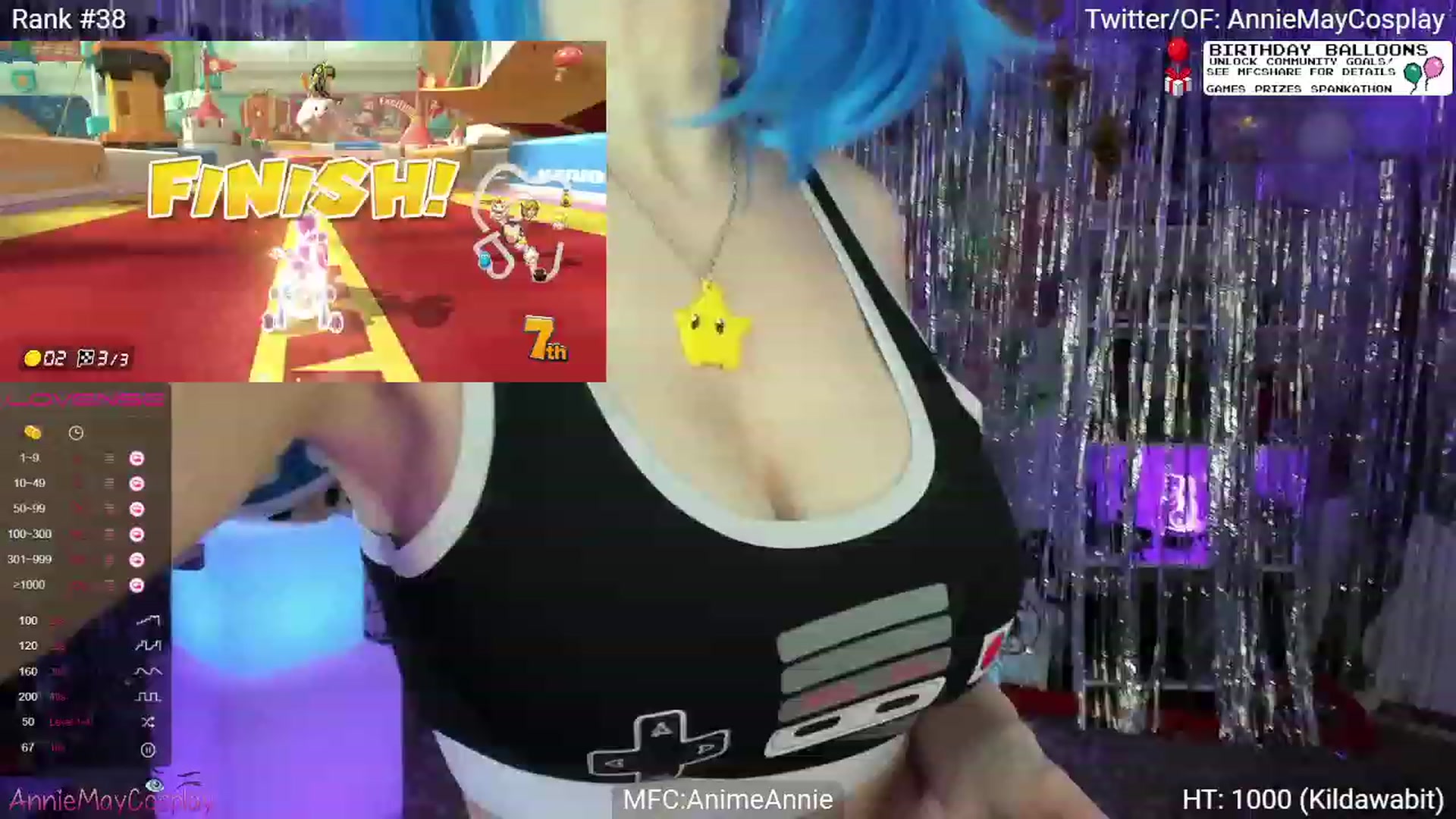 Gallery image thumbnail from AnimeAnnie's myfreecams stream on, 09/12/2023, 02:37 image 2 of 20
