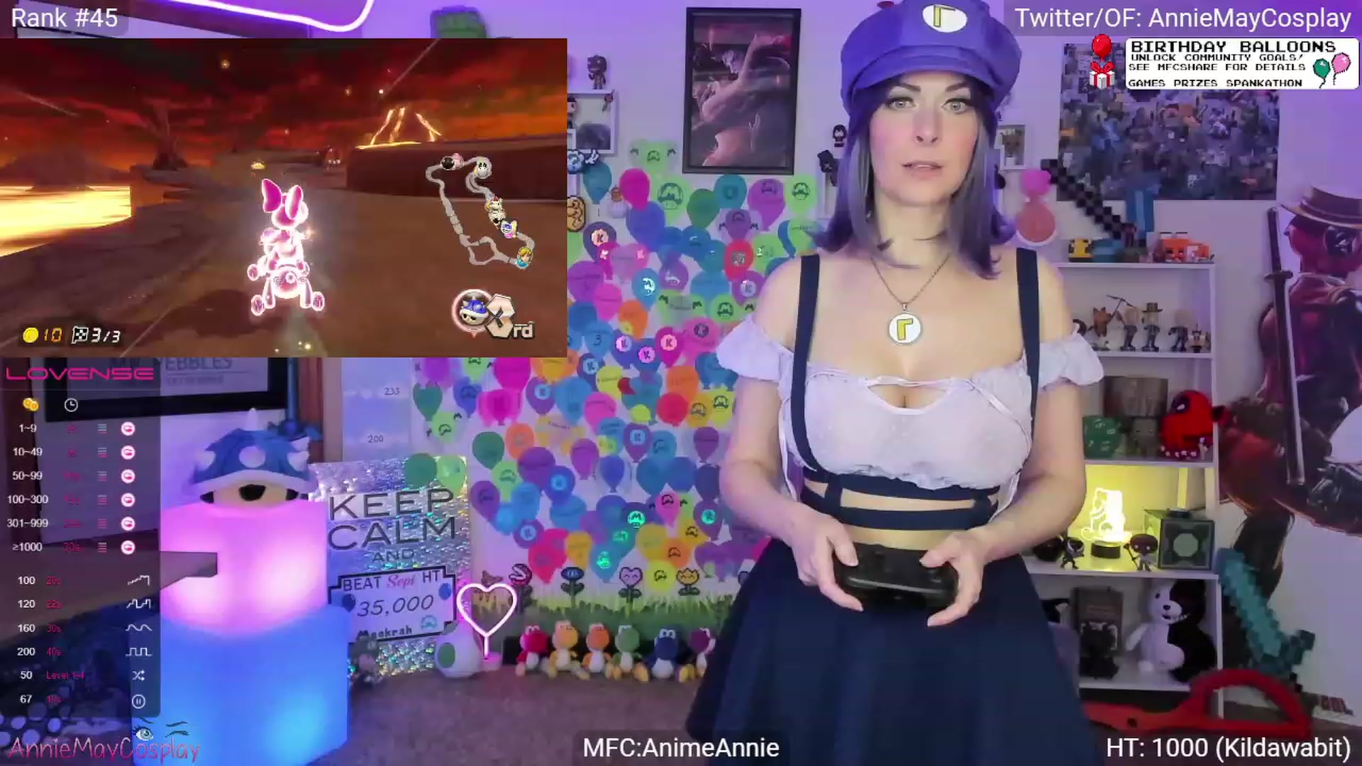 Gallery image thumbnail from AnimeAnnie's myfreecams stream on, 09/14/2023, 02:39 image 8 of 20