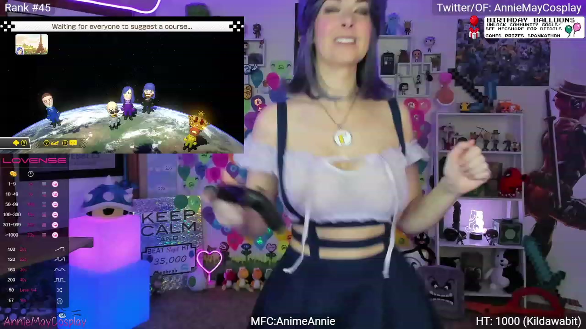 Gallery image thumbnail from AnimeAnnie's myfreecams stream on, 09/14/2023, 02:39 image 12 of 20