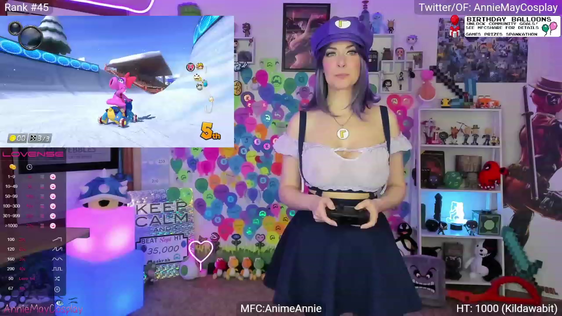Gallery image thumbnail from AnimeAnnie's myfreecams stream on, 09/14/2023, 02:39 image 6 of 20