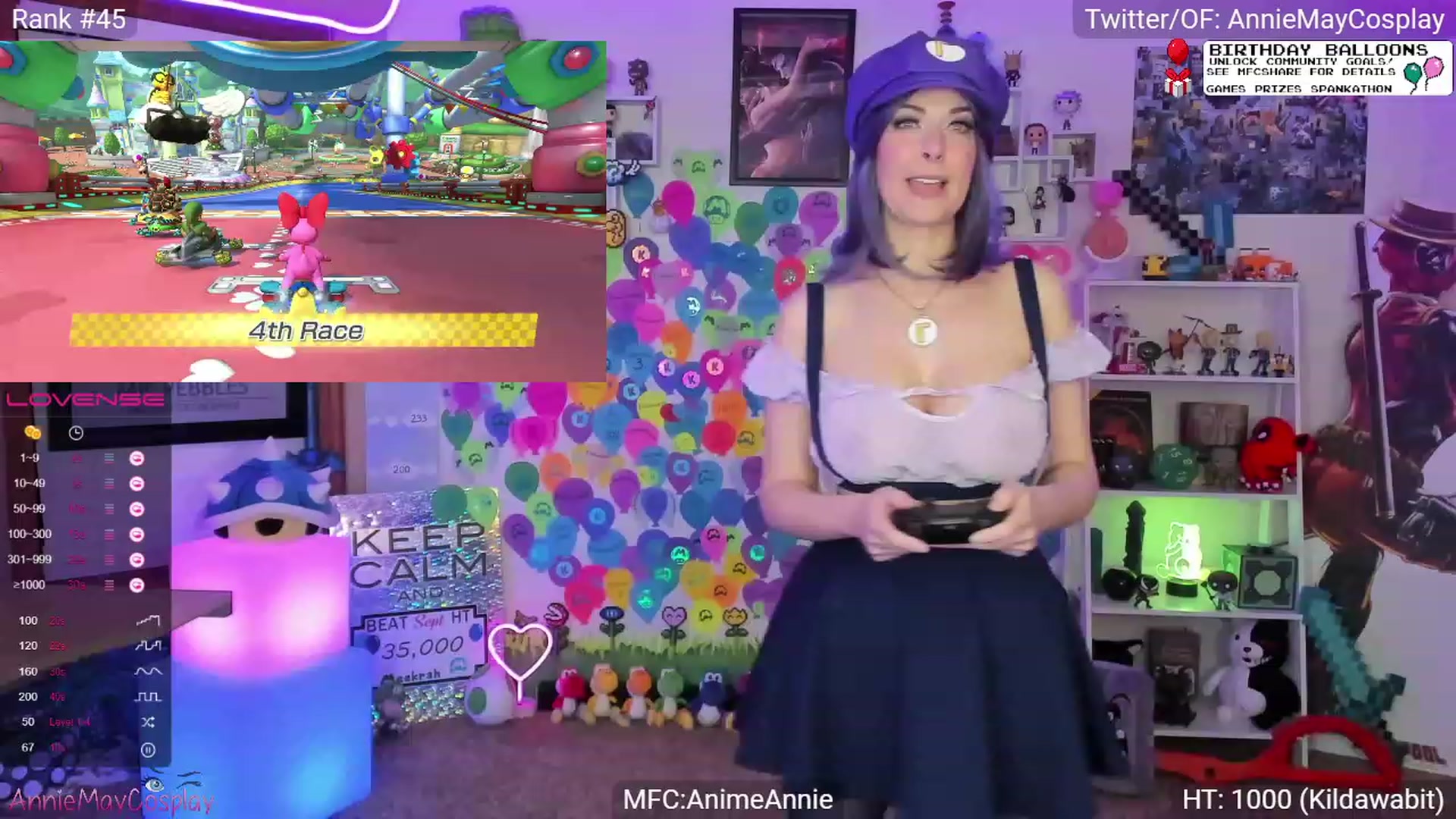 Gallery image thumbnail from AnimeAnnie's myfreecams stream on, 09/14/2023, 02:39 image 3 of 20