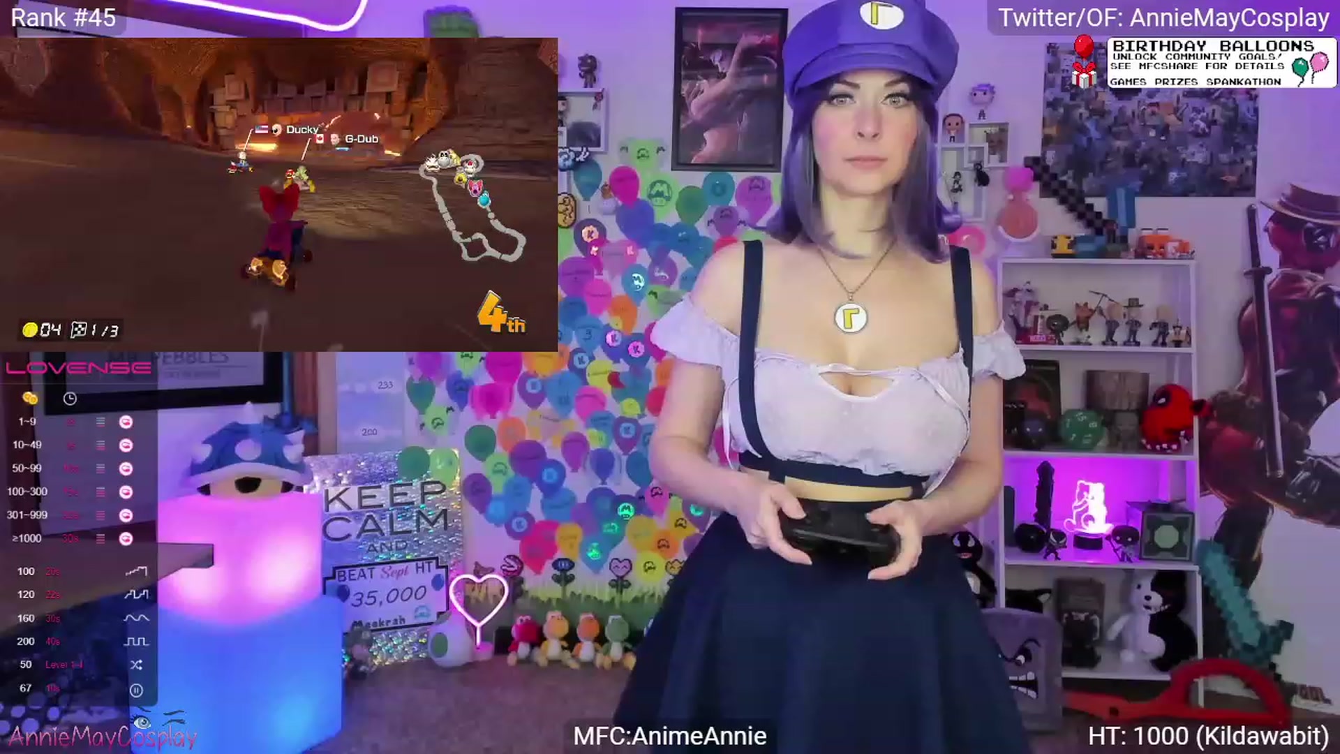 Gallery image thumbnail from AnimeAnnie's myfreecams stream on, 09/14/2023, 02:39 image 7 of 20