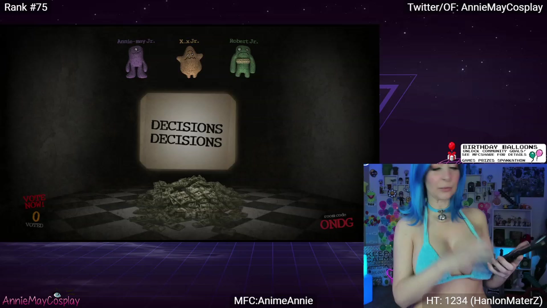 Gallery image thumbnail from AnimeAnnie's myfreecams stream on, 09/17/2023, 03:58 image 9 of 20