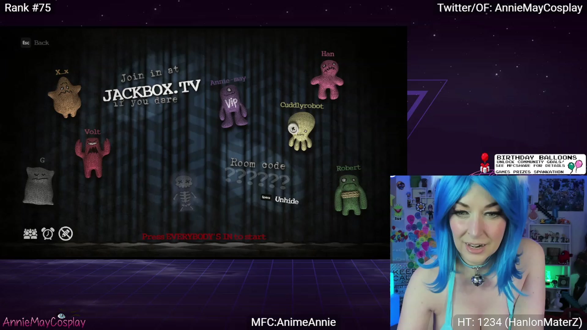 Gallery image thumbnail from AnimeAnnie's myfreecams stream on, 09/17/2023, 03:58 image 4 of 20