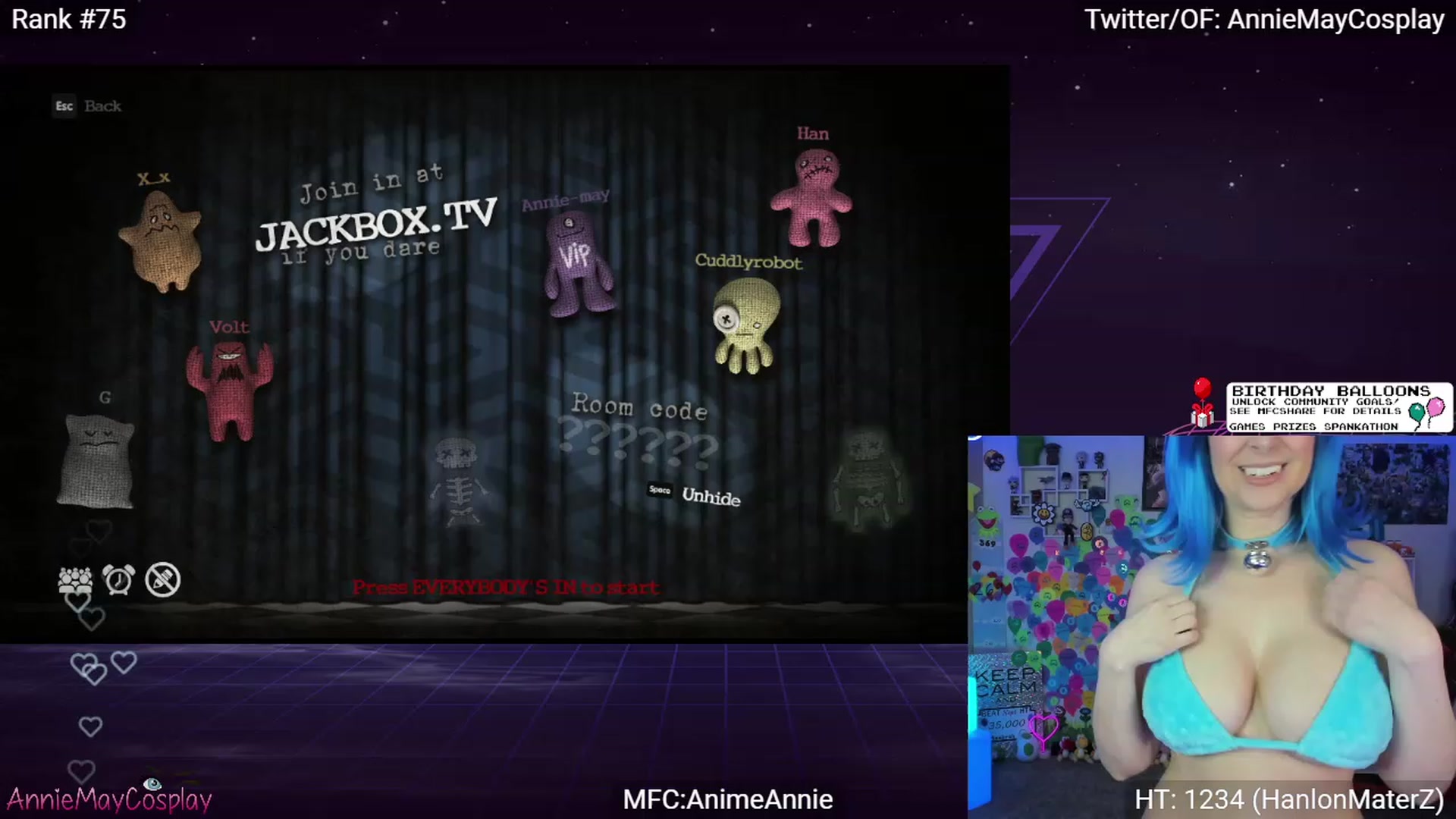 Gallery image thumbnail from AnimeAnnie's myfreecams stream on, 09/17/2023, 03:58 image 3 of 20