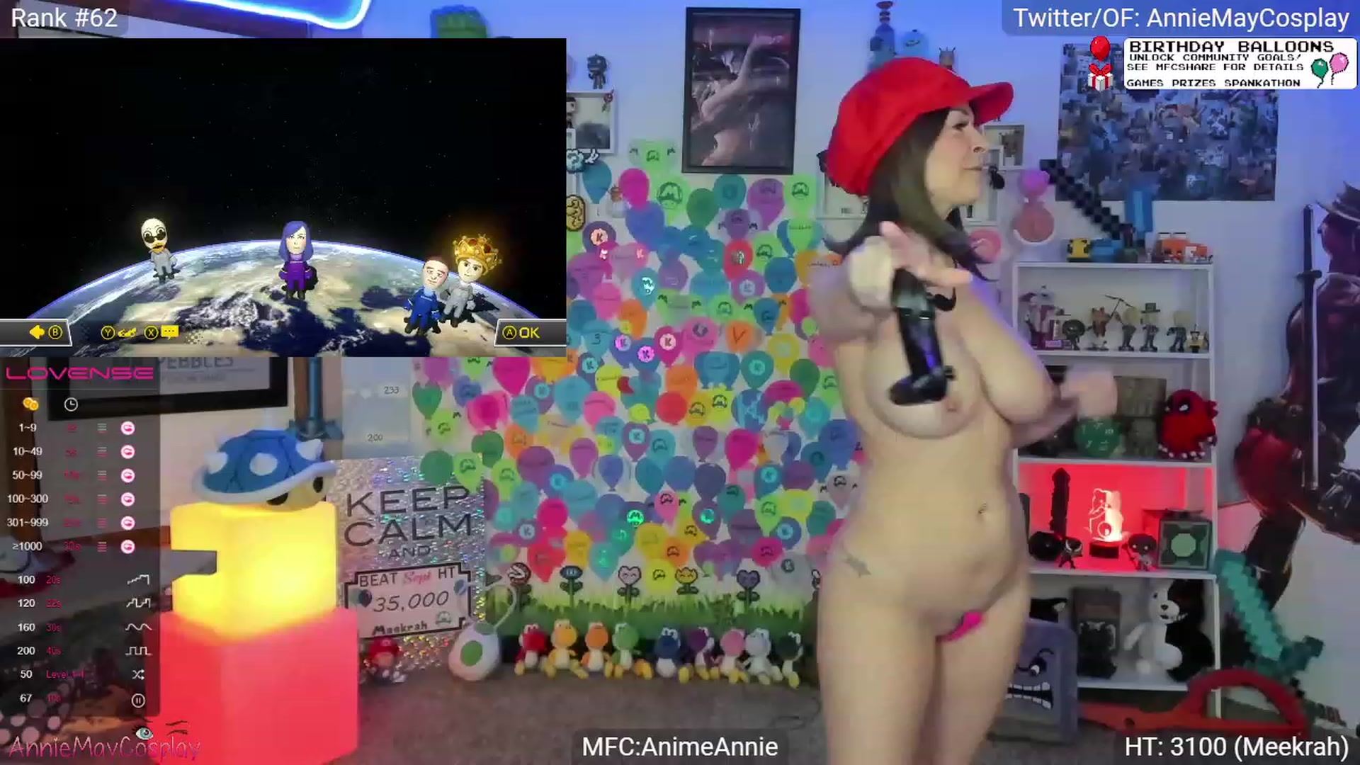 Gallery image thumbnail from AnimeAnnie's myfreecams stream on, 09/19/2023, 06:32 image 17 of 20