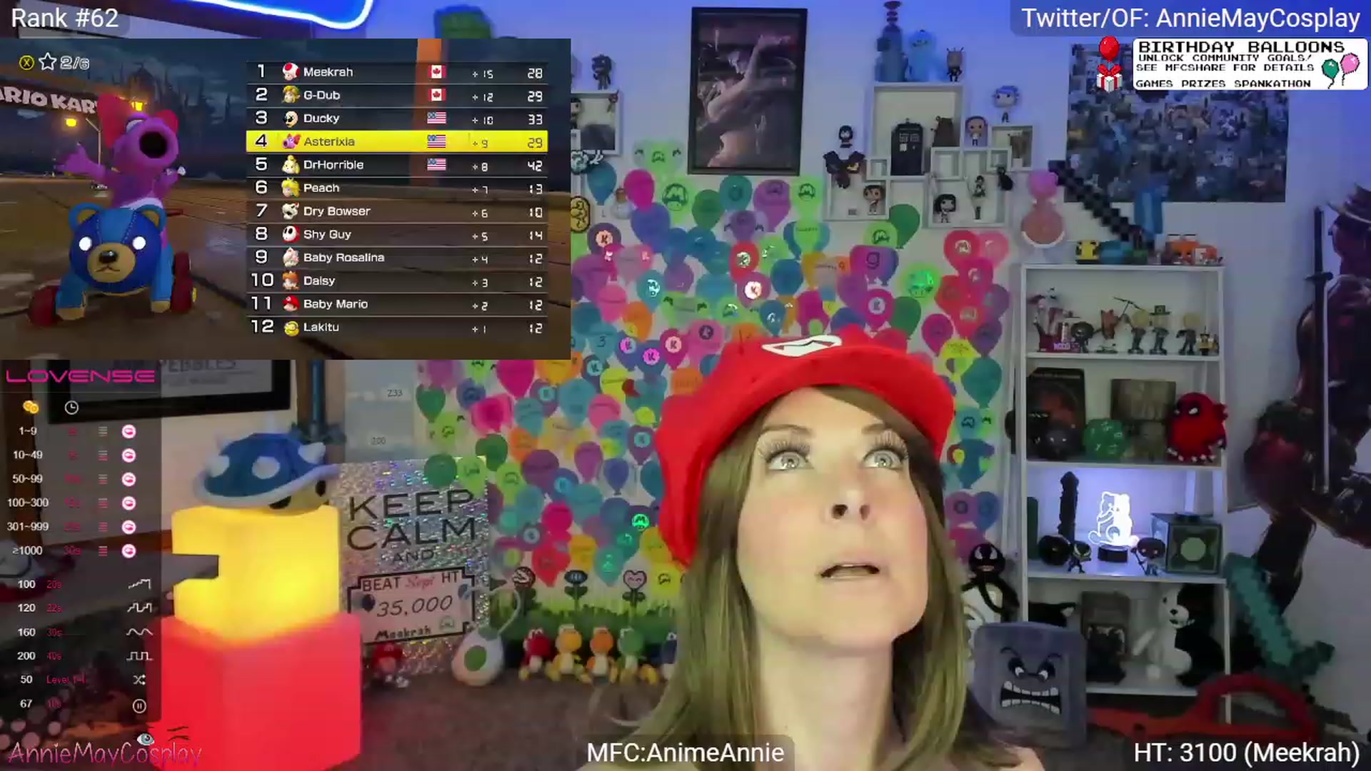 Gallery image thumbnail from AnimeAnnie's myfreecams stream on, 09/19/2023, 06:32 image 7 of 20
