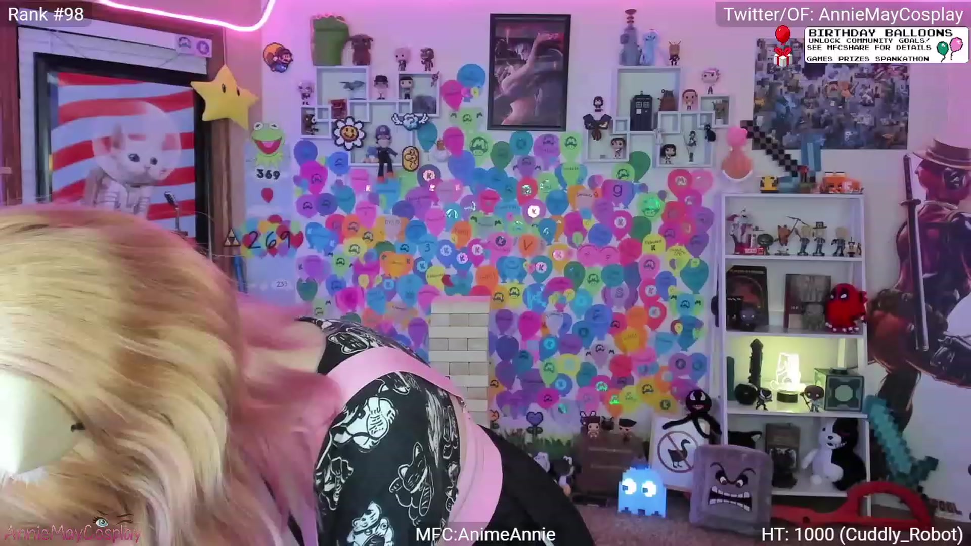 Gallery image thumbnail from AnimeAnnie's myfreecams stream on, 09/24/2023, 03:34 image 5 of 20