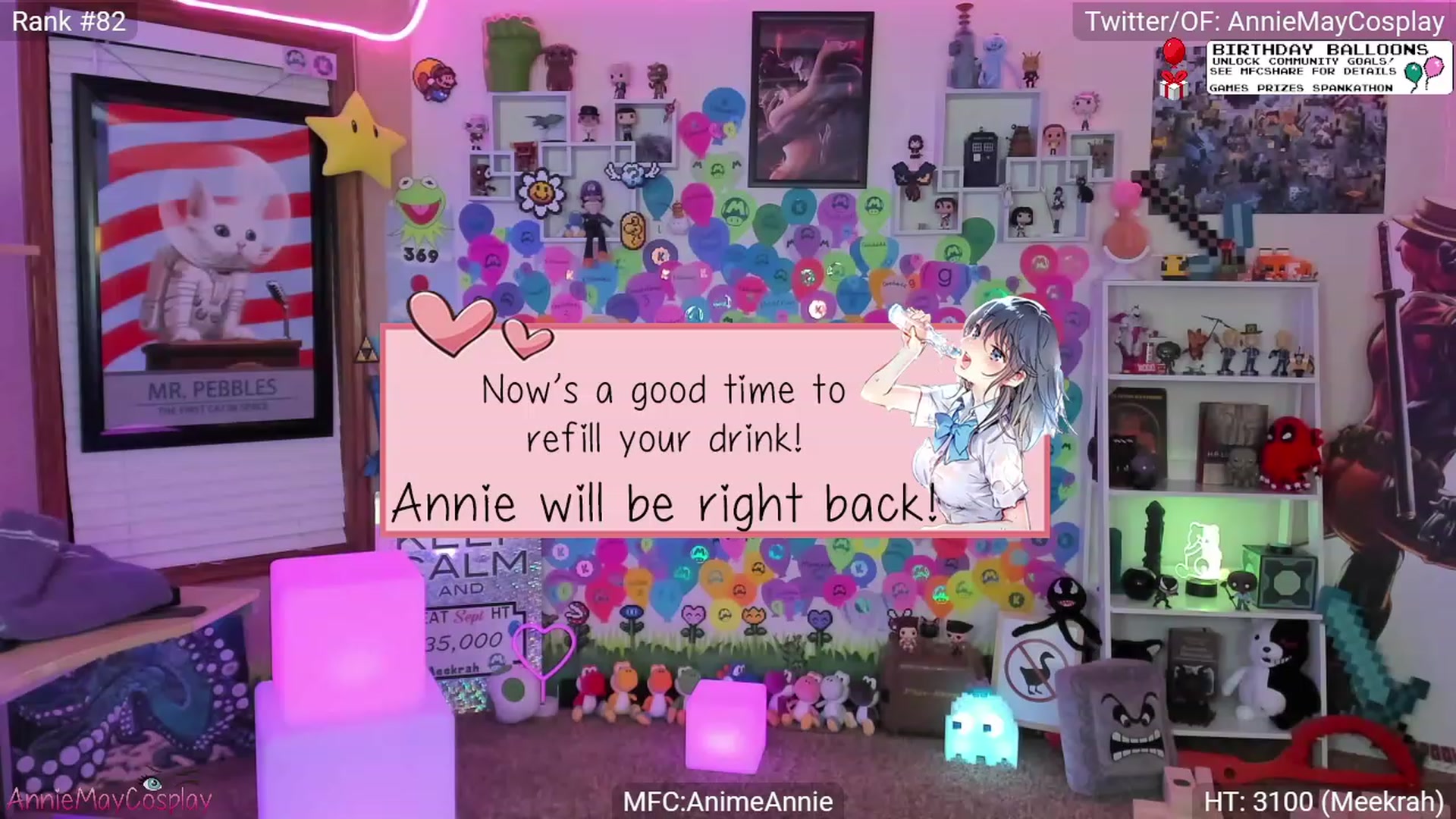 Gallery image thumbnail from AnimeAnnie's myfreecams stream on, 09/24/2023, 05:13 image 16 of 20