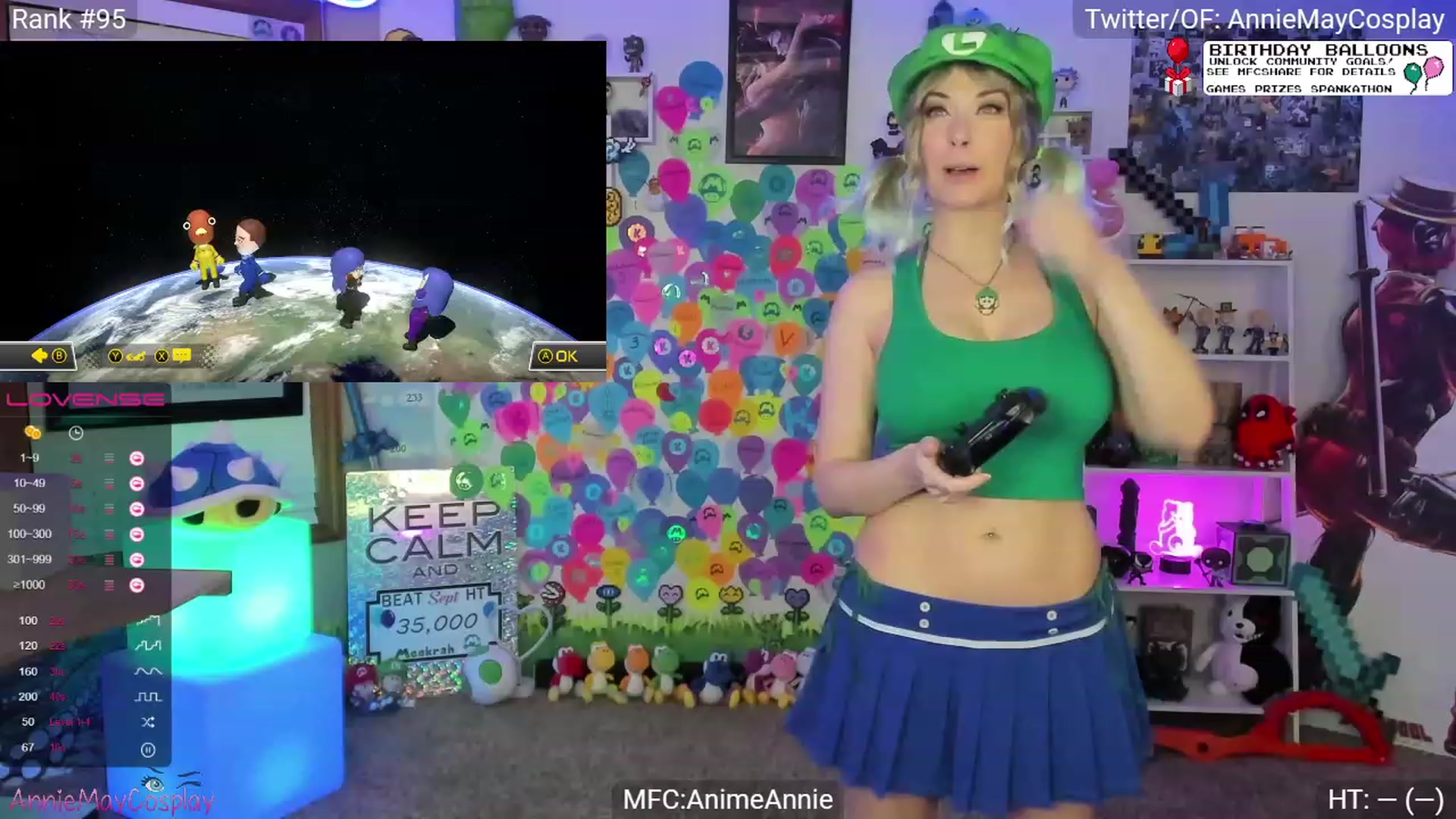 Gallery image thumbnail from AnimeAnnie's myfreecams stream on, 09/26/2023, 02:06 image 1 of 20