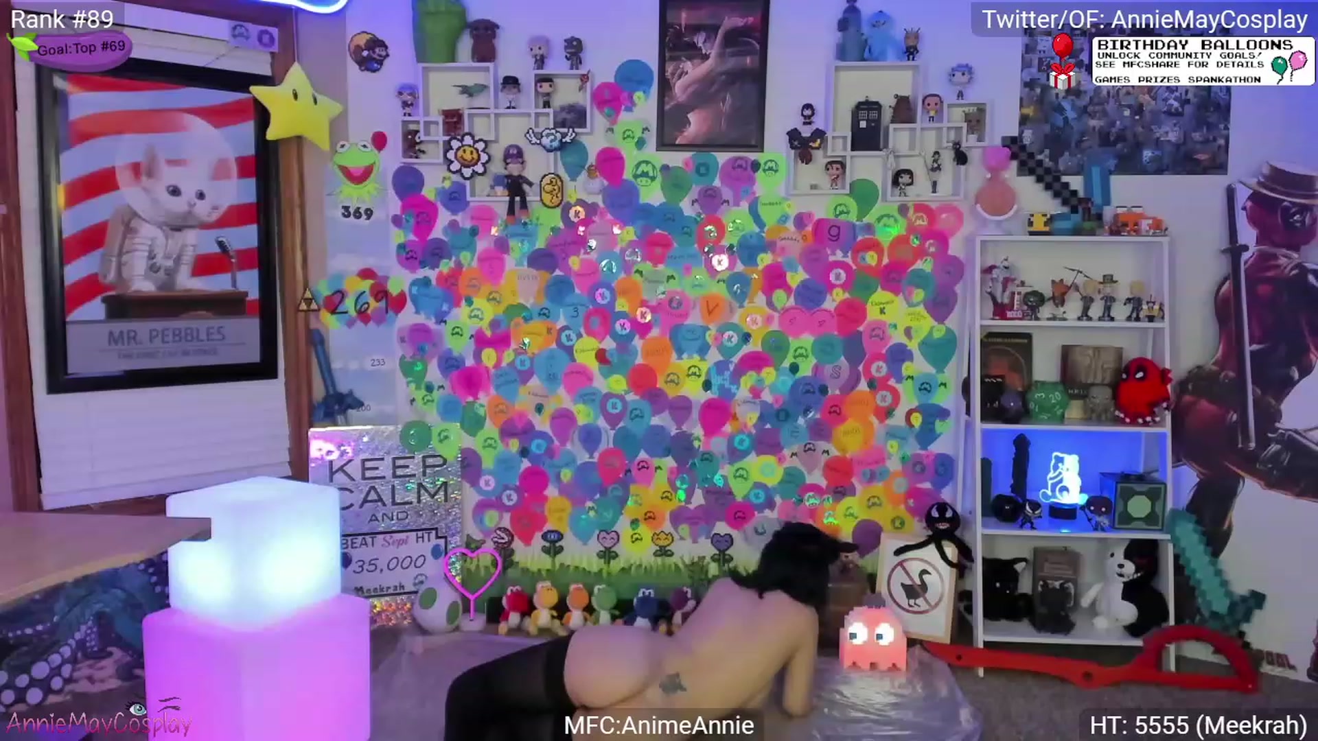 Gallery image thumbnail from AnimeAnnie's myfreecams stream on, 10/01/2023, 02:39 image 20 of 20