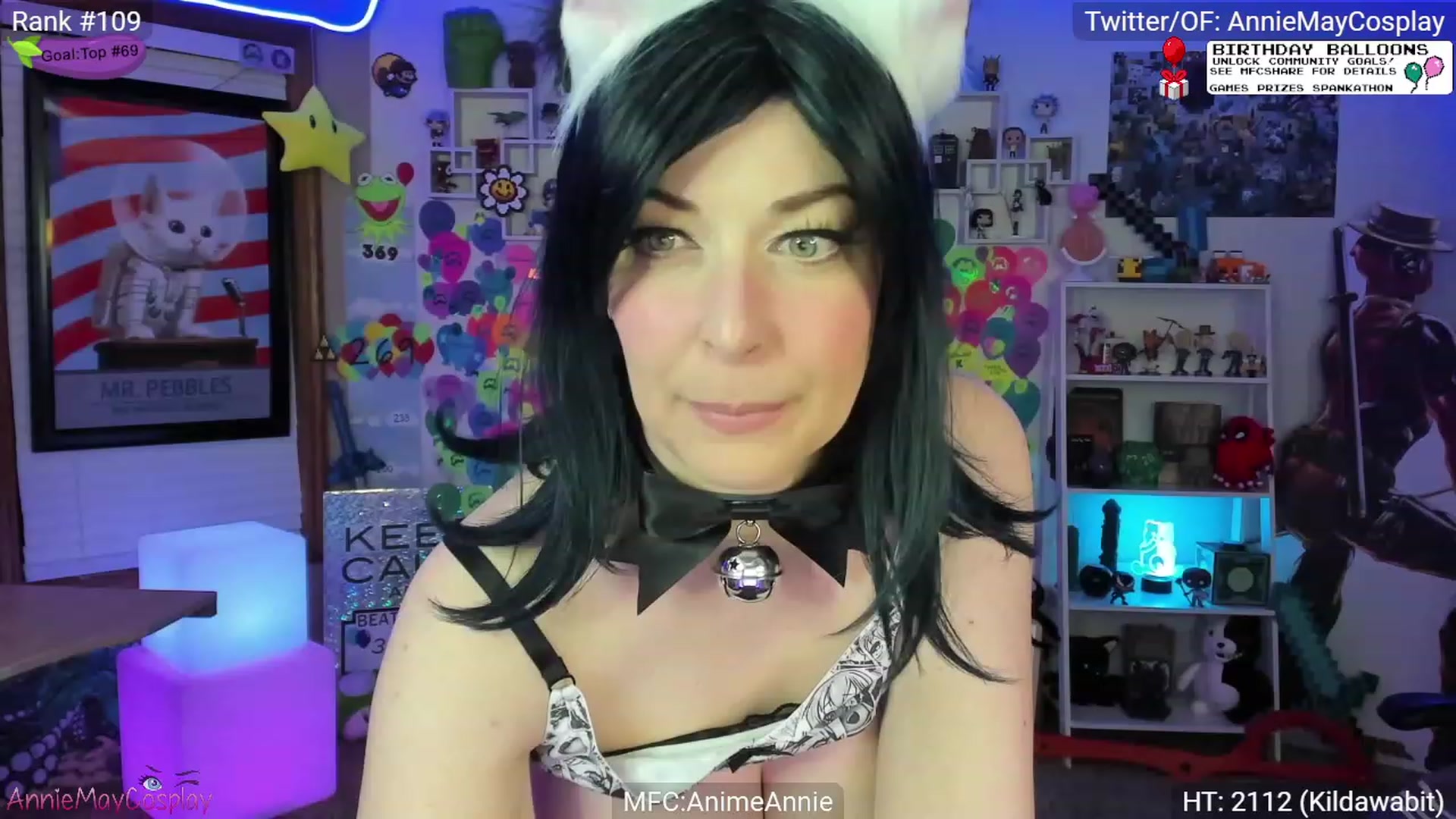 Gallery image thumbnail from AnimeAnnie's myfreecams stream on, 10/01/2023, 02:39 image 10 of 20