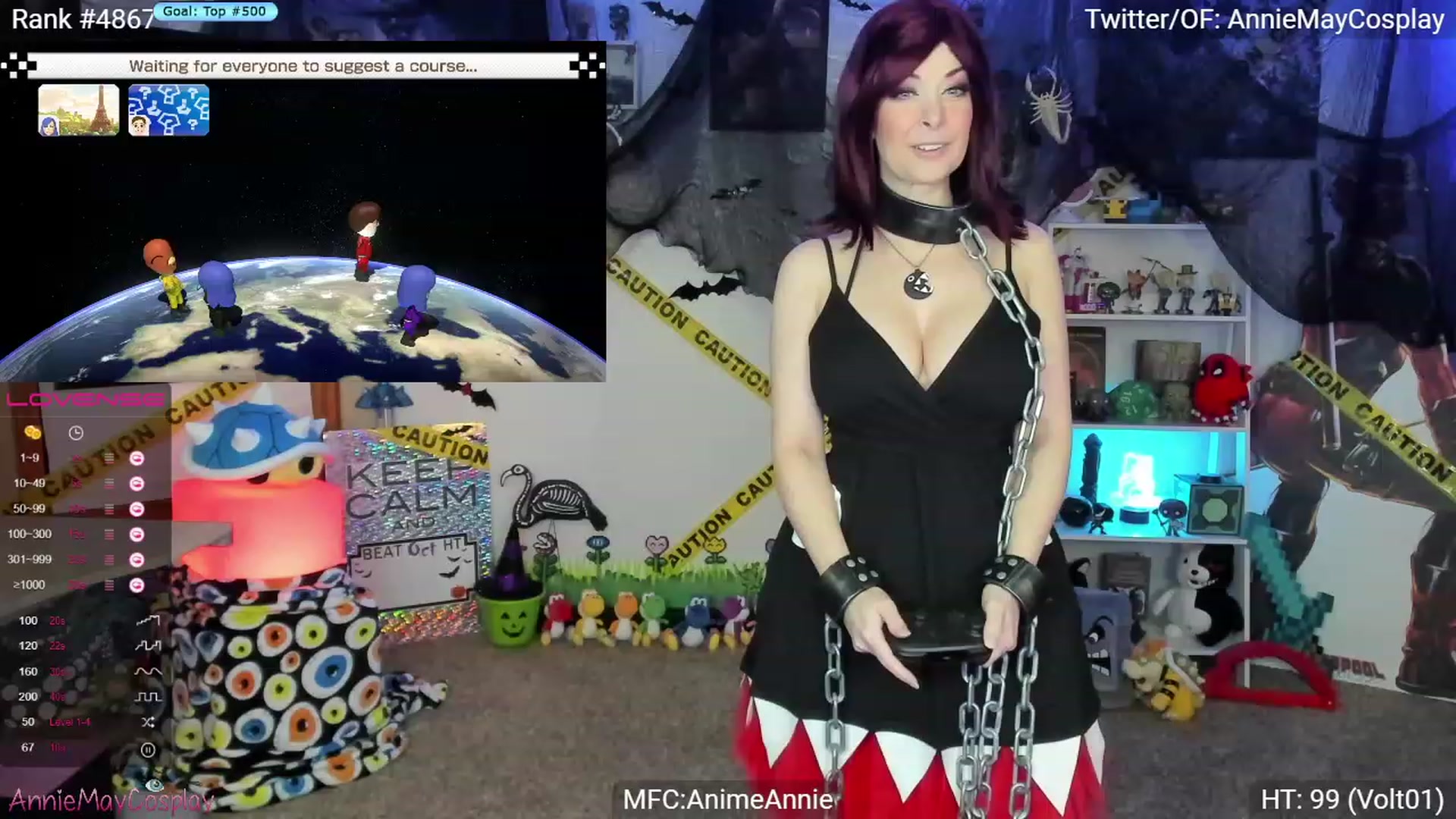 Gallery image thumbnail from AnimeAnnie's myfreecams stream on, 10/10/2023, 02:23 image 1 of 20