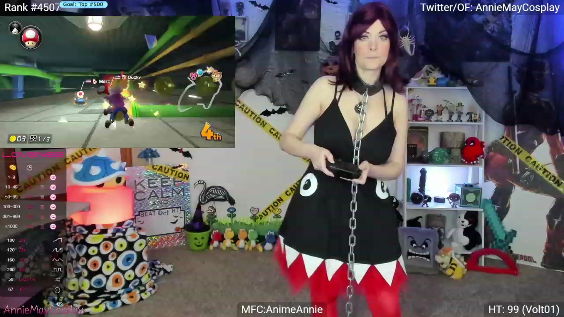 Gallery image thumbnail from AnimeAnnie's myfreecams stream on, 10/10/2023, 02:23 image 7 of 20