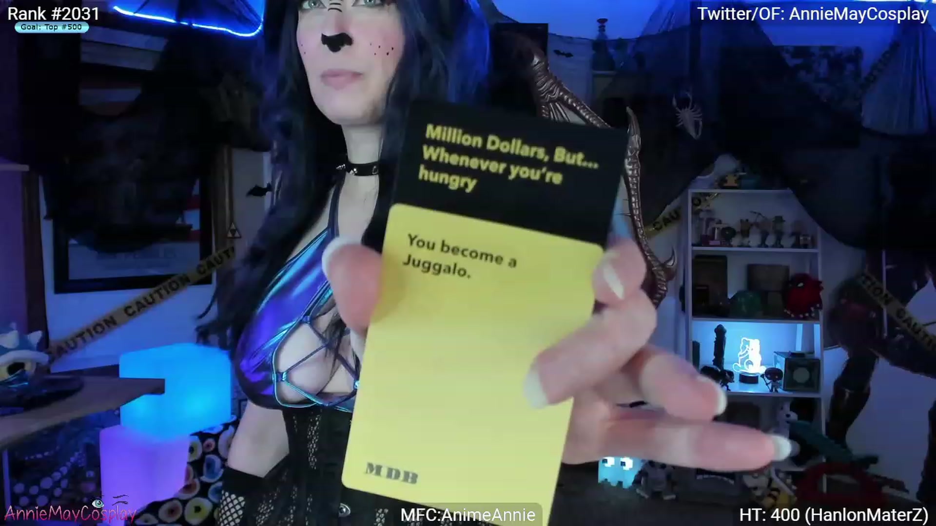 Gallery image thumbnail from AnimeAnnie's myfreecams stream on, 10/15/2023, 02:57 image 2 of 20