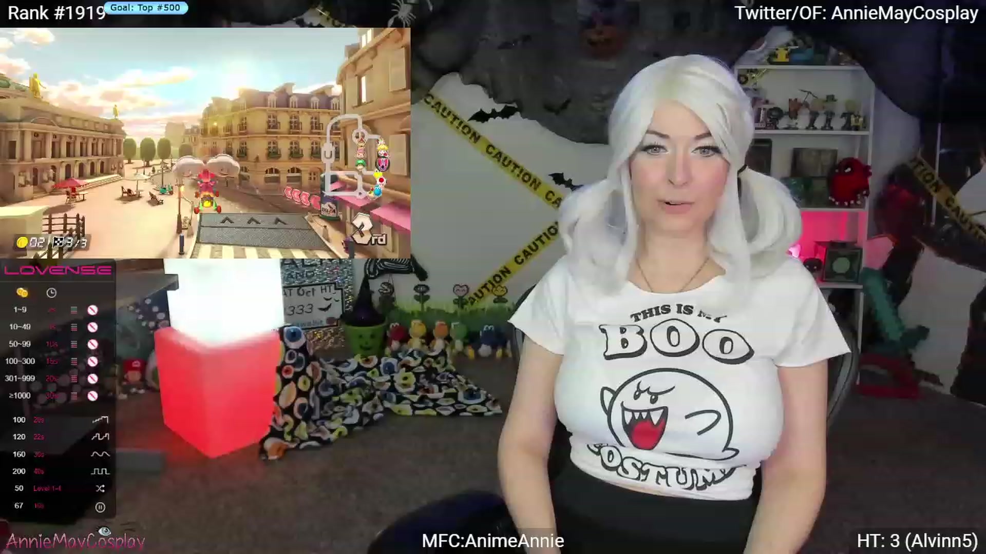Gallery image thumbnail from AnimeAnnie's myfreecams stream on, 10/17/2023, 02:27 image 1 of 20