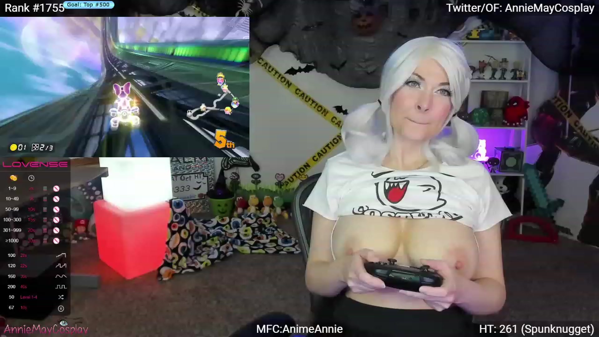 Gallery image thumbnail from AnimeAnnie's myfreecams stream on, 10/17/2023, 02:27 image 12 of 20