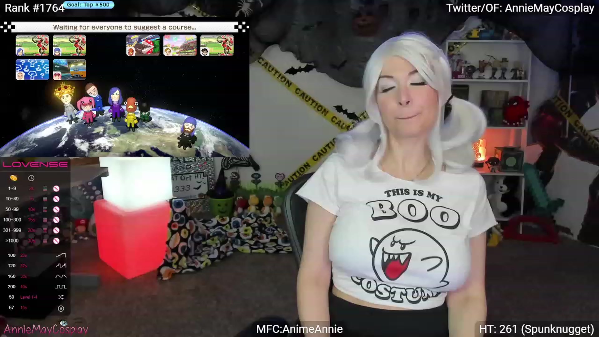 Gallery image thumbnail from AnimeAnnie's myfreecams stream on, 10/17/2023, 02:27 image 11 of 20
