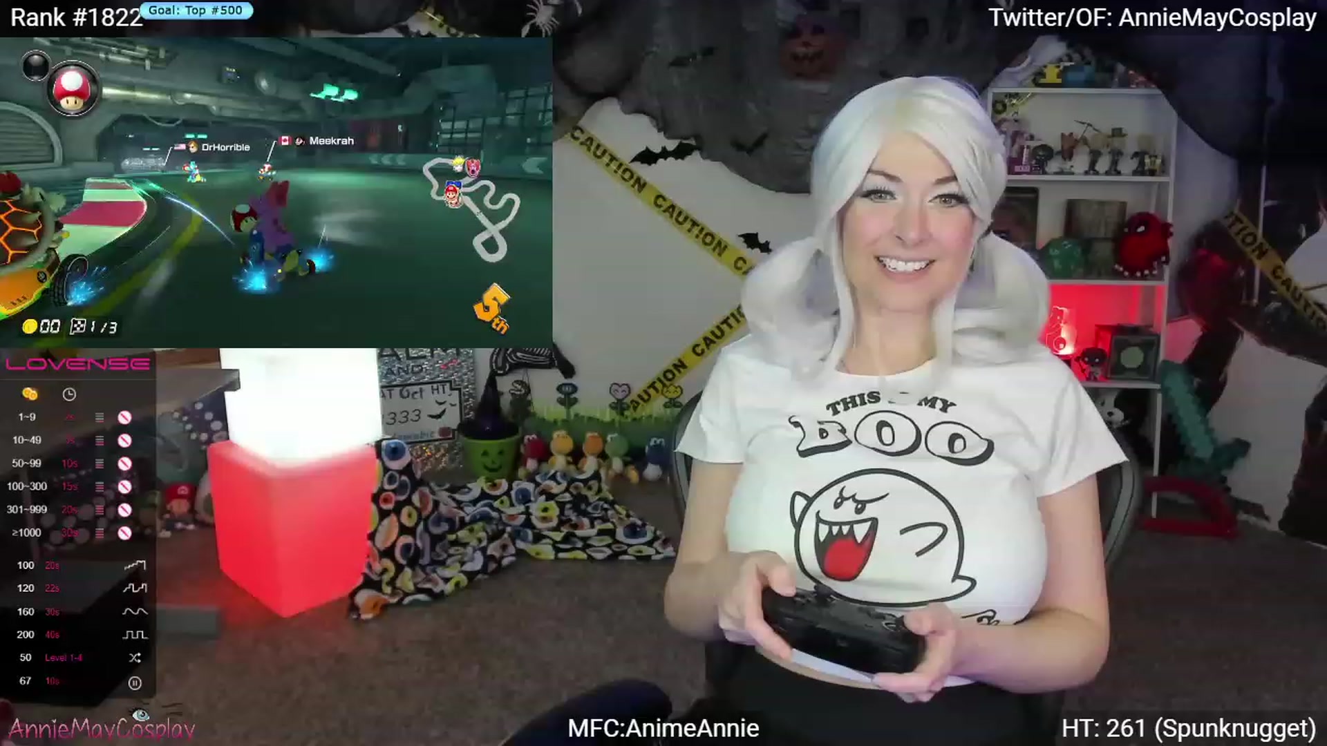 Gallery image thumbnail from AnimeAnnie's myfreecams stream on, 10/17/2023, 02:27 image 6 of 20