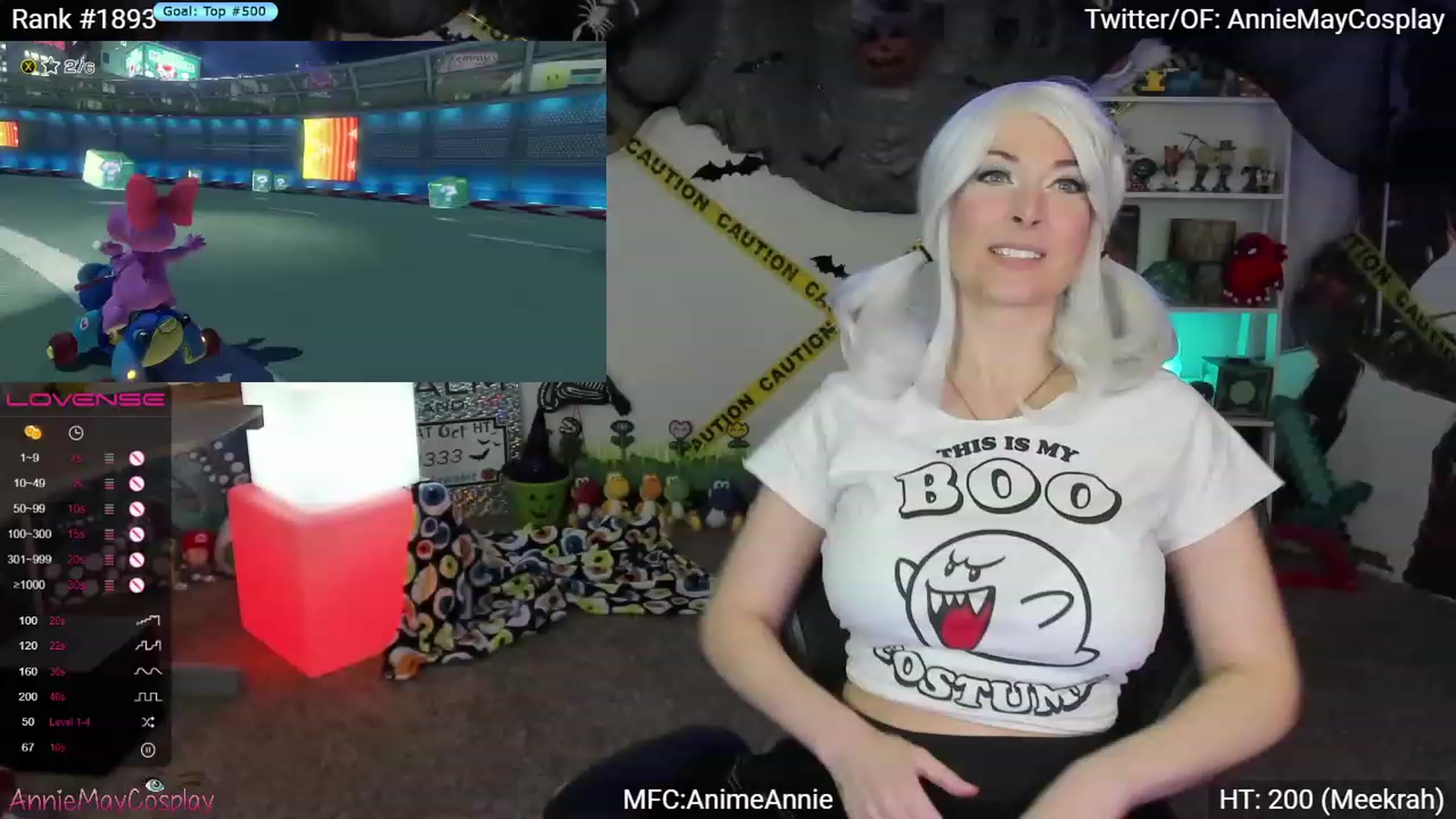 Gallery image thumbnail from AnimeAnnie's myfreecams stream on, 10/17/2023, 02:27 image 3 of 20