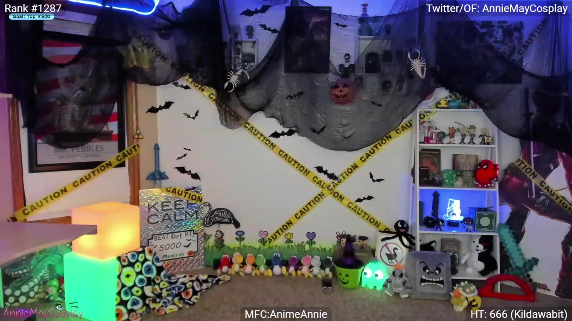 Gallery image thumbnail from AnimeAnnie's myfreecams stream on, 10/29/2023, 01:31 image 17 of 20