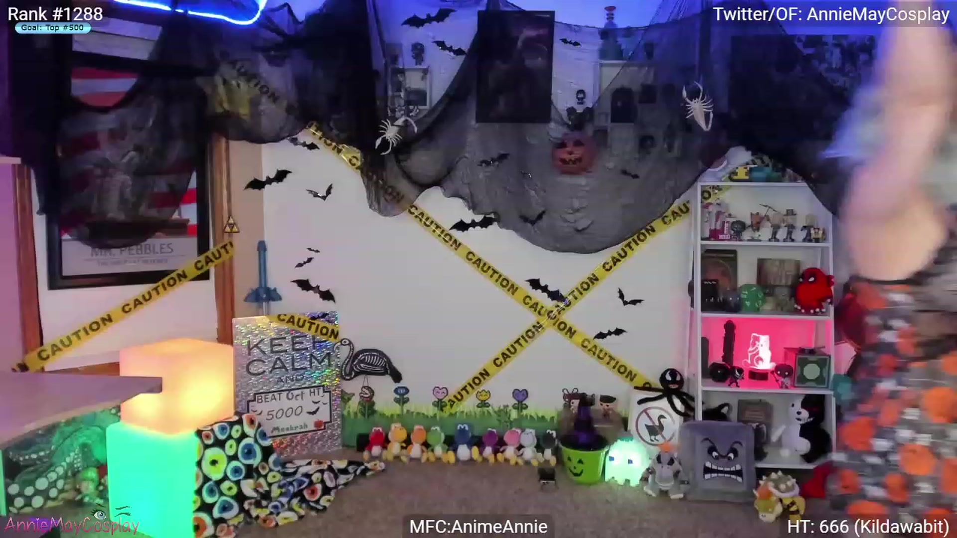 Gallery image thumbnail from AnimeAnnie's myfreecams stream on, 10/29/2023, 01:31 image 18 of 20