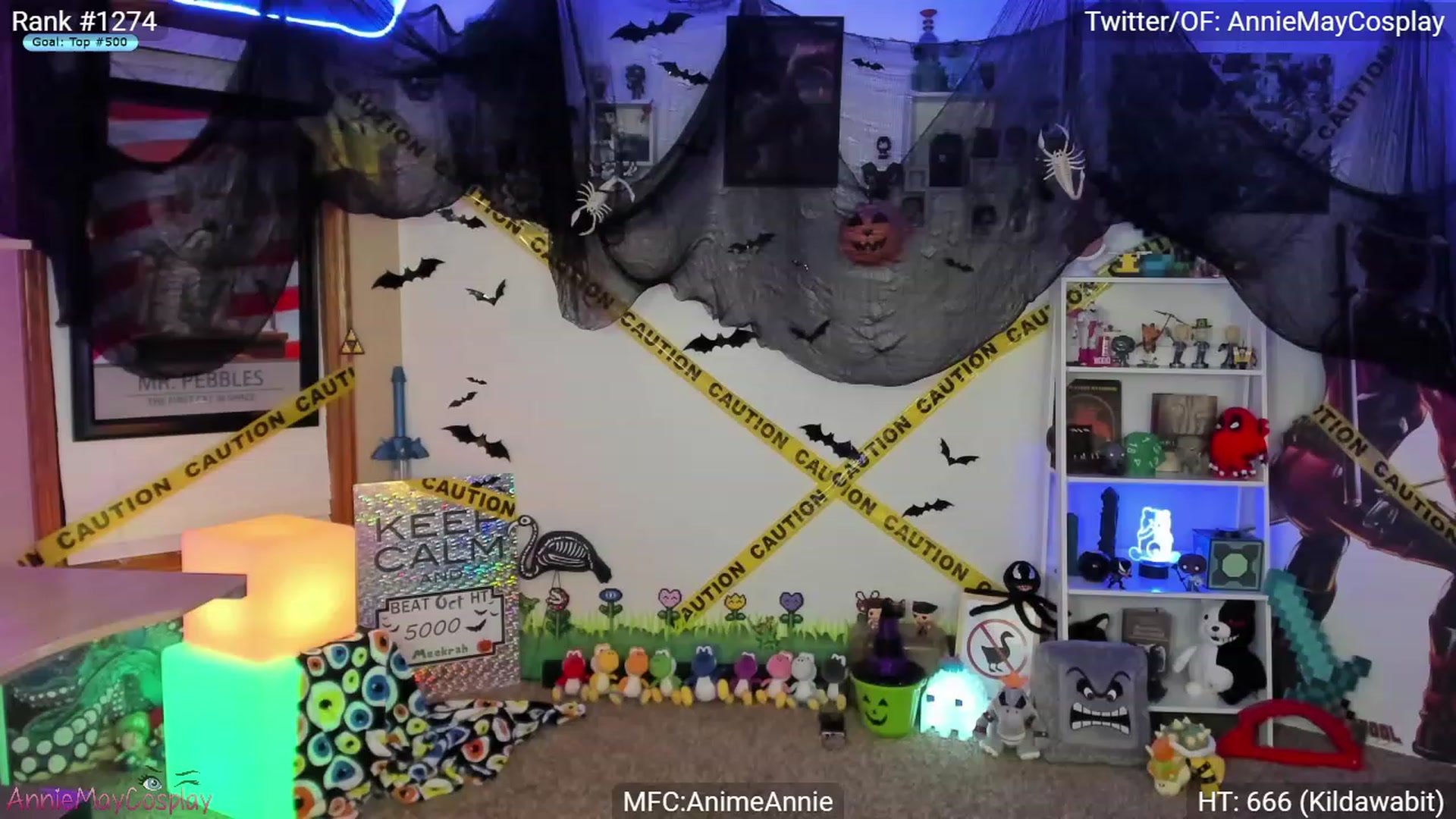 Gallery image thumbnail from AnimeAnnie's myfreecams stream on, 10/29/2023, 01:31 image 20 of 20