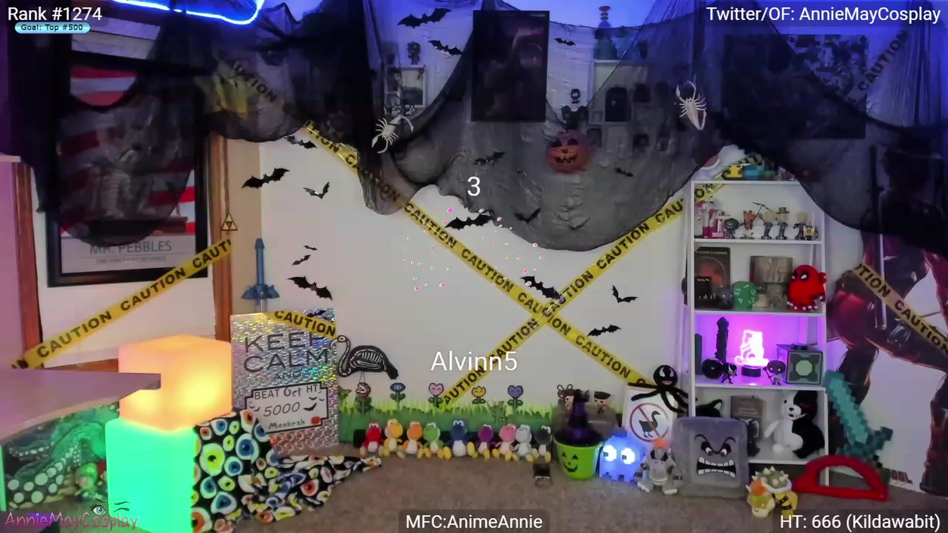 Gallery image thumbnail from AnimeAnnie's myfreecams stream on, 10/29/2023, 01:31 image 19 of 20