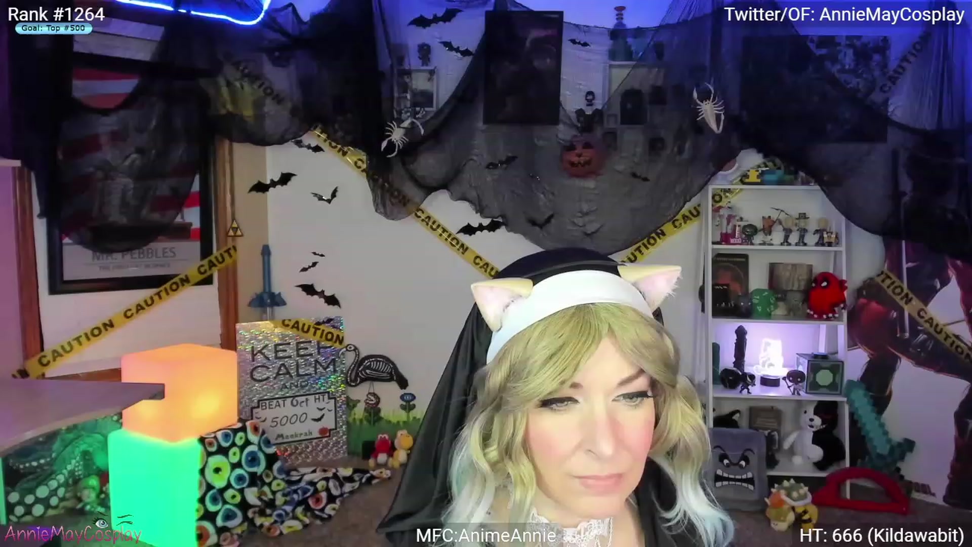 Gallery image thumbnail from AnimeAnnie's myfreecams stream on, 10/29/2023, 04:02 image 1 of 20
