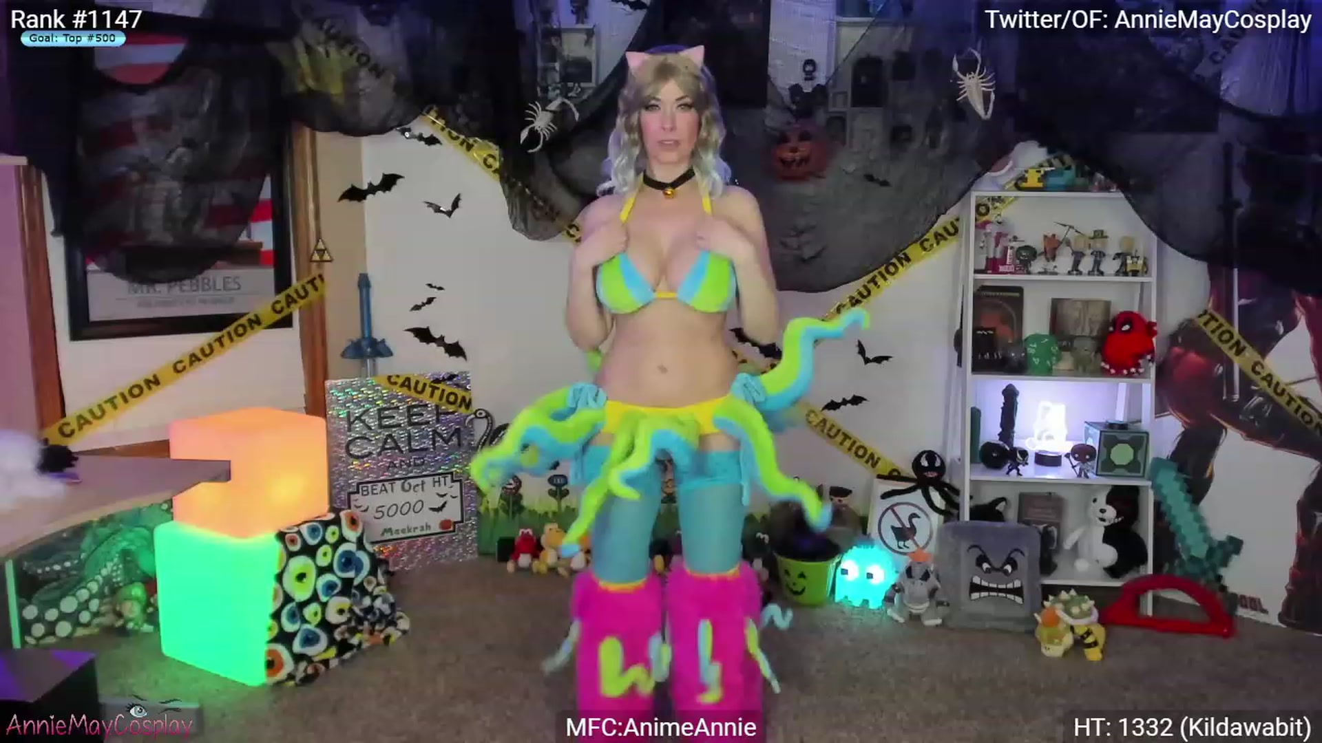 Gallery image thumbnail from AnimeAnnie's myfreecams stream on, 10/29/2023, 04:02 image 8 of 20