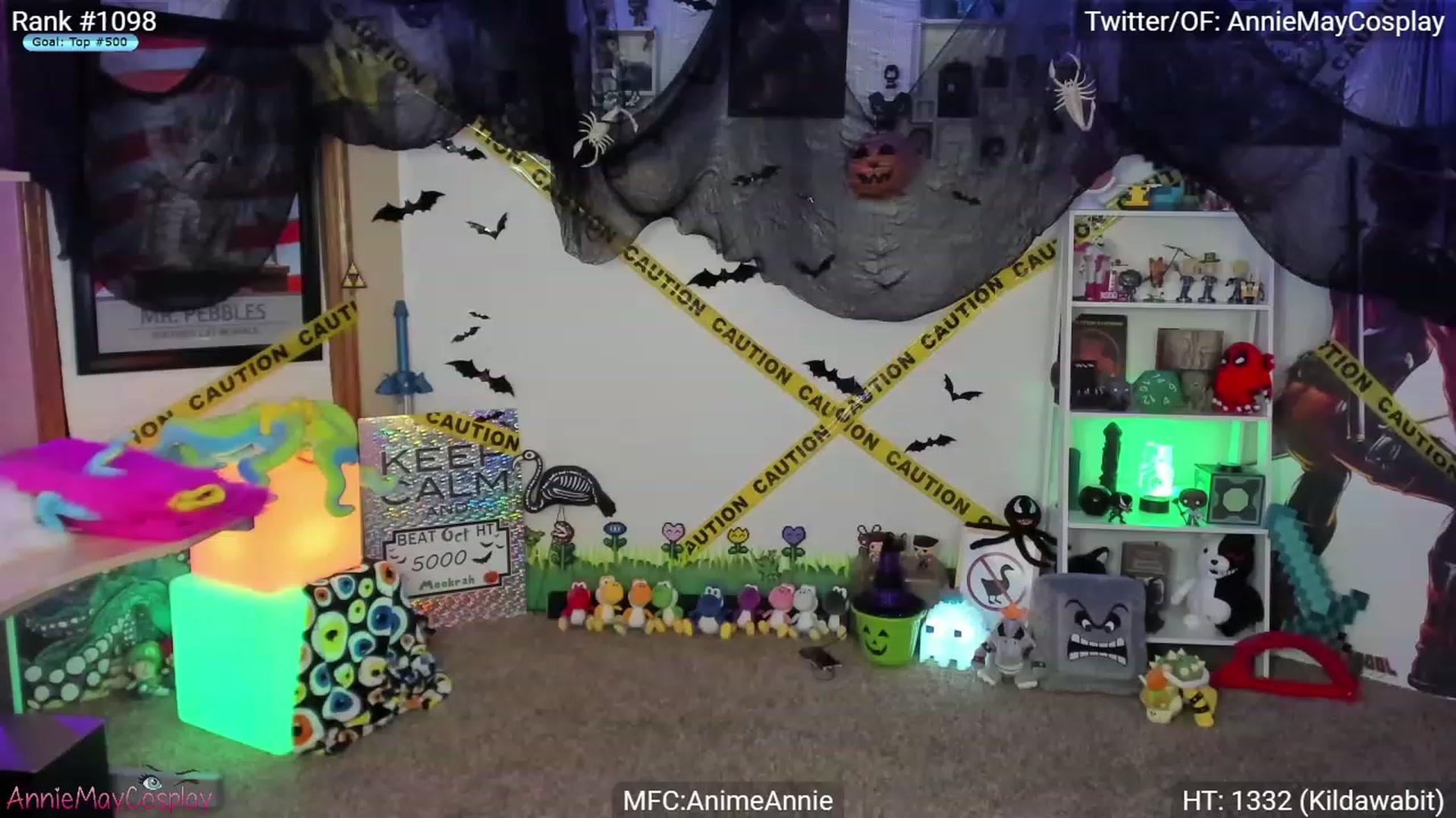 Gallery image thumbnail from AnimeAnnie's myfreecams stream on, 10/29/2023, 04:02 image 10 of 20
