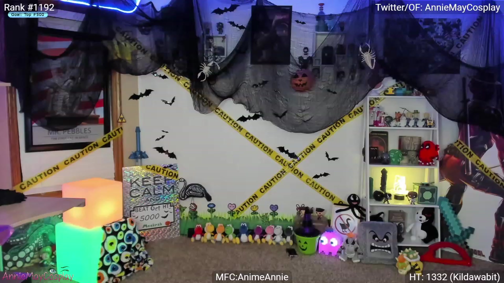 Gallery image thumbnail from AnimeAnnie's myfreecams stream on, 10/29/2023, 04:02 image 5 of 20