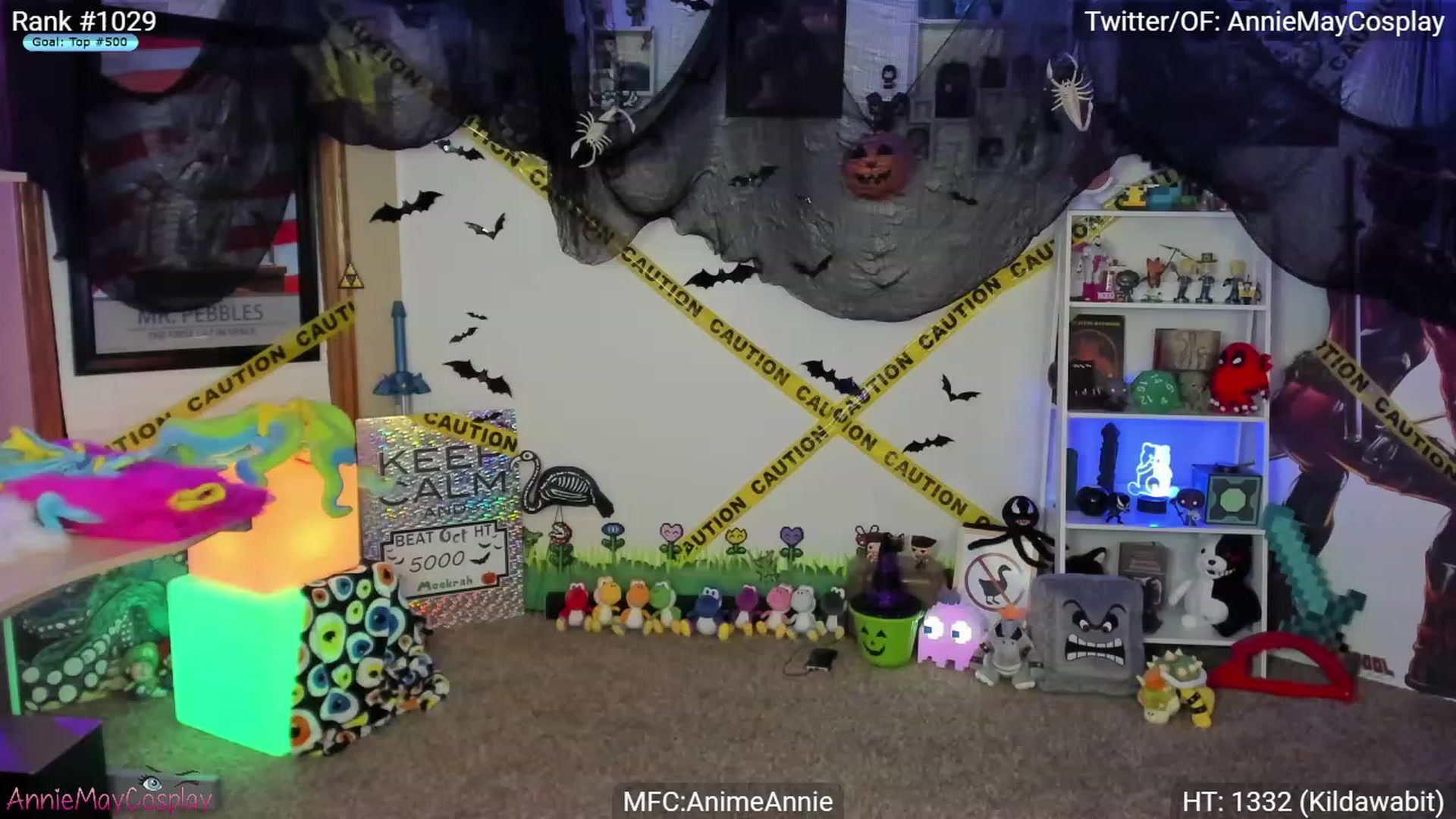 Gallery image thumbnail from AnimeAnnie's myfreecams stream on, 10/29/2023, 04:02 image 18 of 20