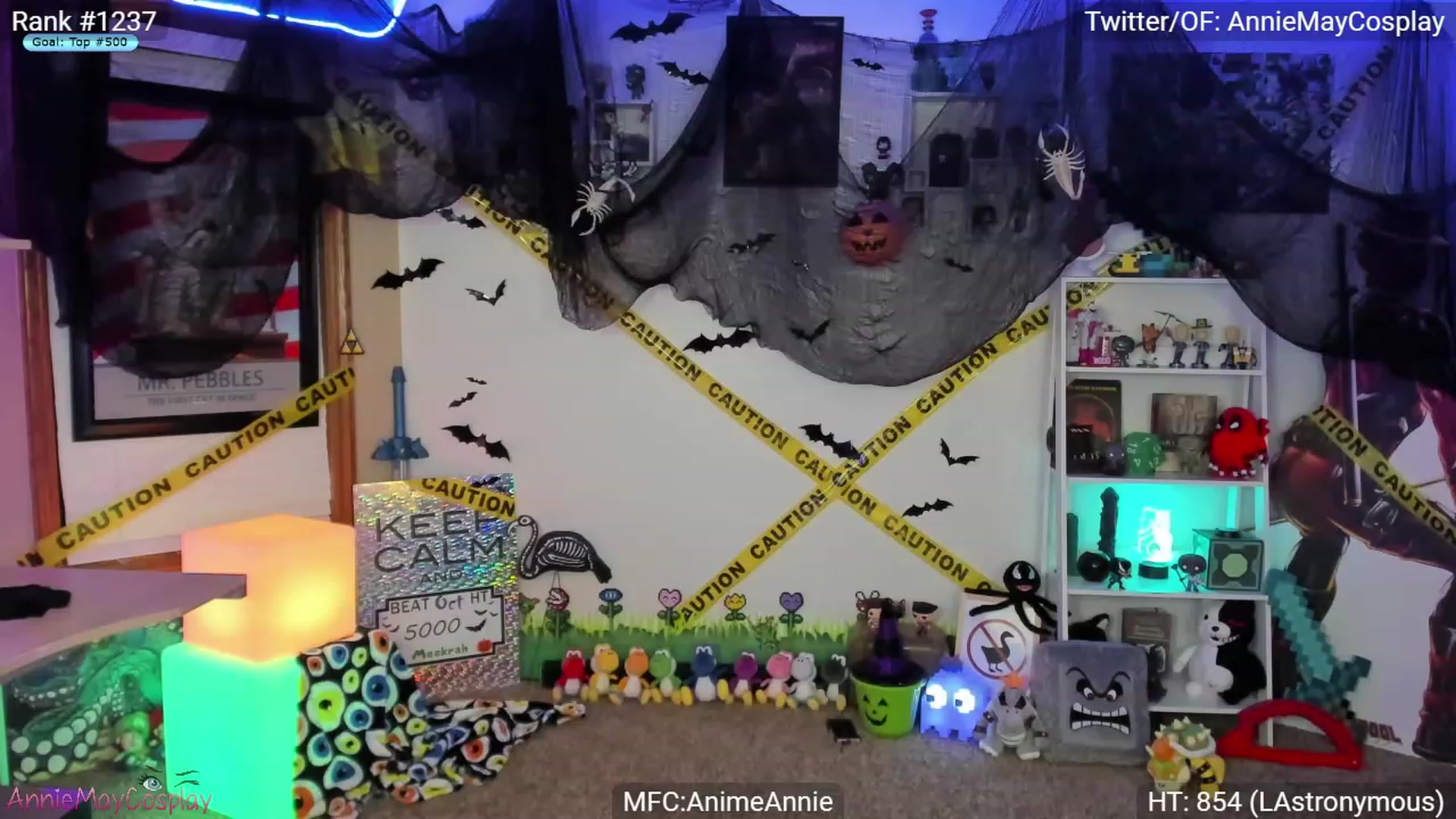 Gallery image thumbnail from AnimeAnnie's myfreecams stream on, 10/29/2023, 04:02 image 3 of 20