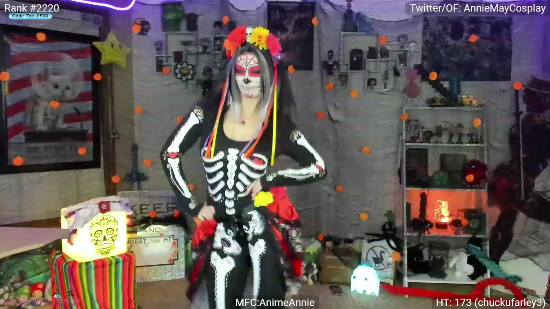 Gallery image thumbnail from AnimeAnnie's myfreecams stream on, 11/02/2023, 03:37 image 6 of 20