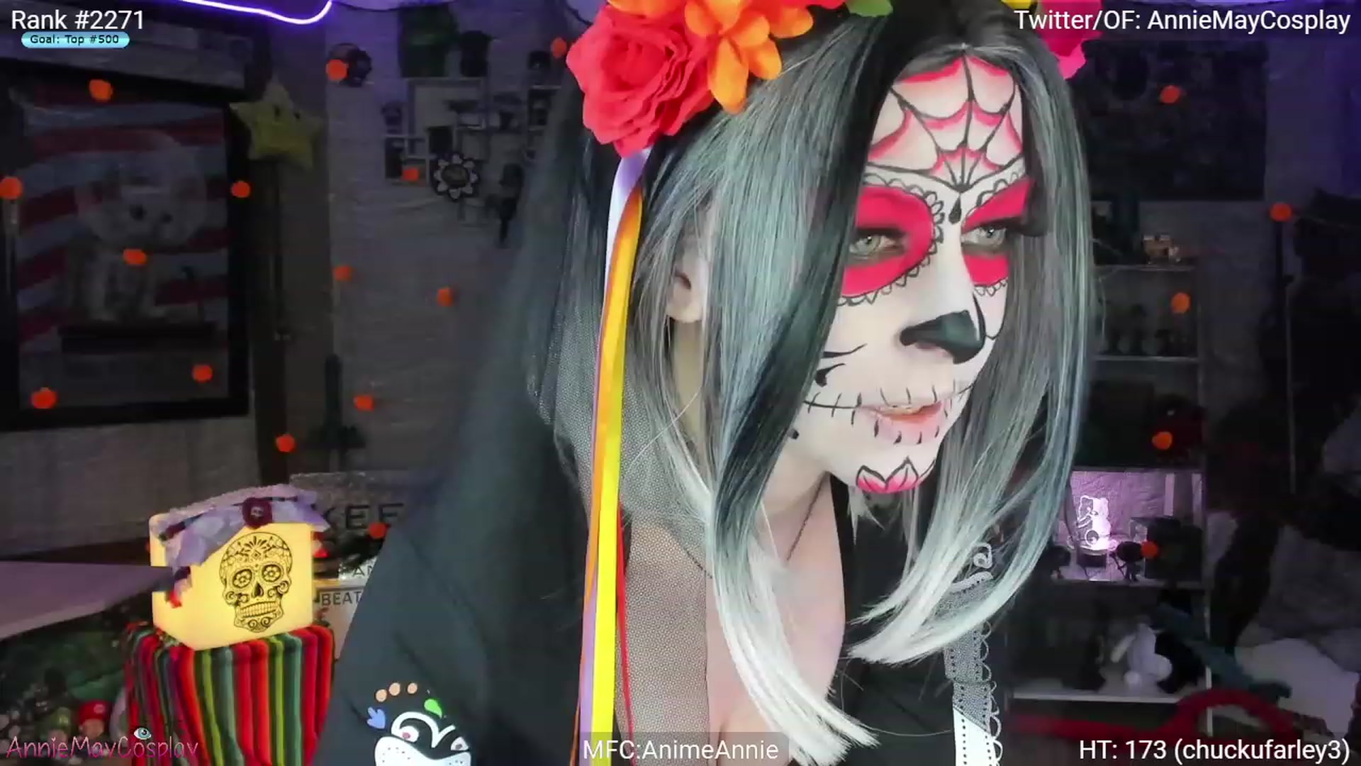 Gallery image thumbnail from AnimeAnnie's myfreecams stream on, 11/02/2023, 03:37 image 5 of 20