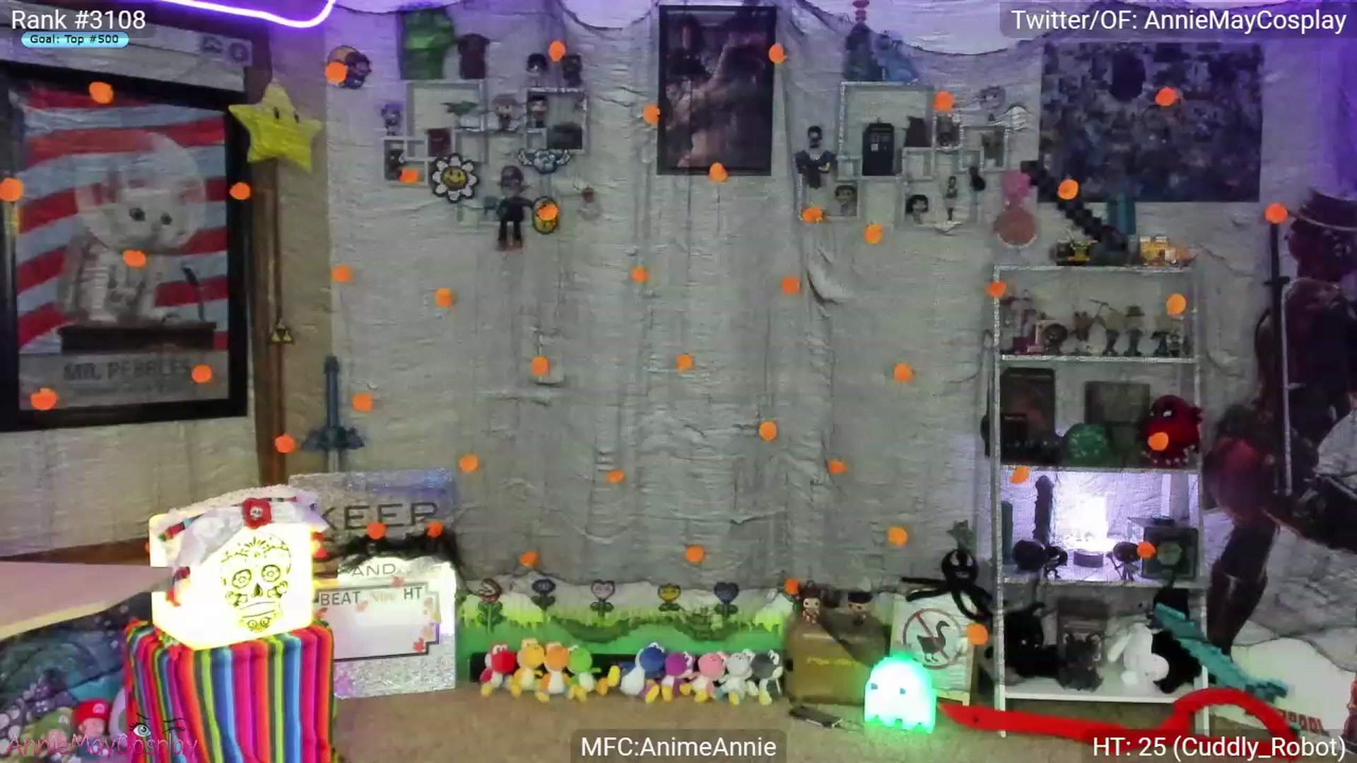 Gallery image thumbnail from AnimeAnnie's myfreecams stream on, 11/02/2023, 03:37 image 2 of 20